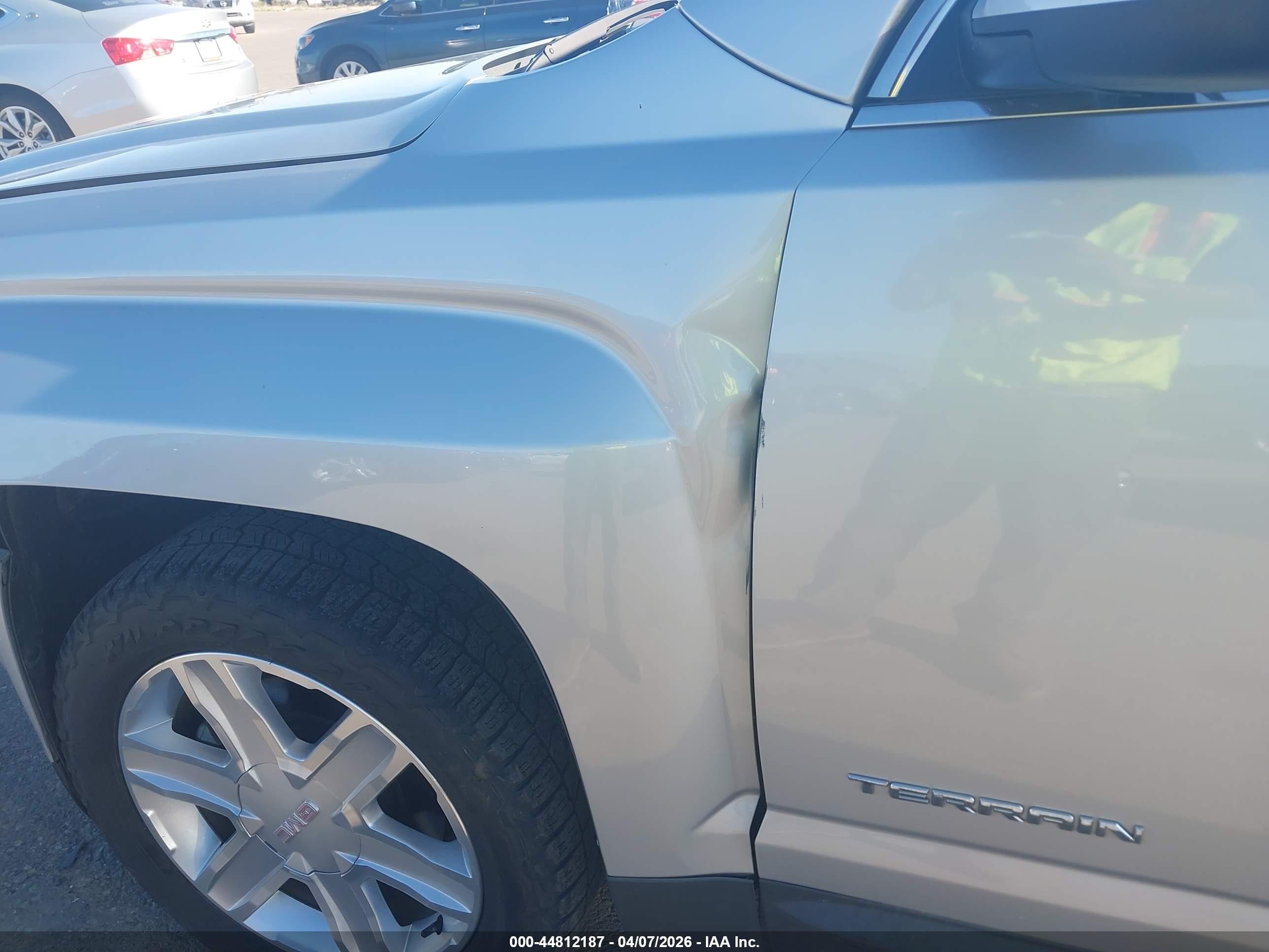2011 Gmc Terrain Slt-1 Silver vin: 2CTFLUE50B6331950