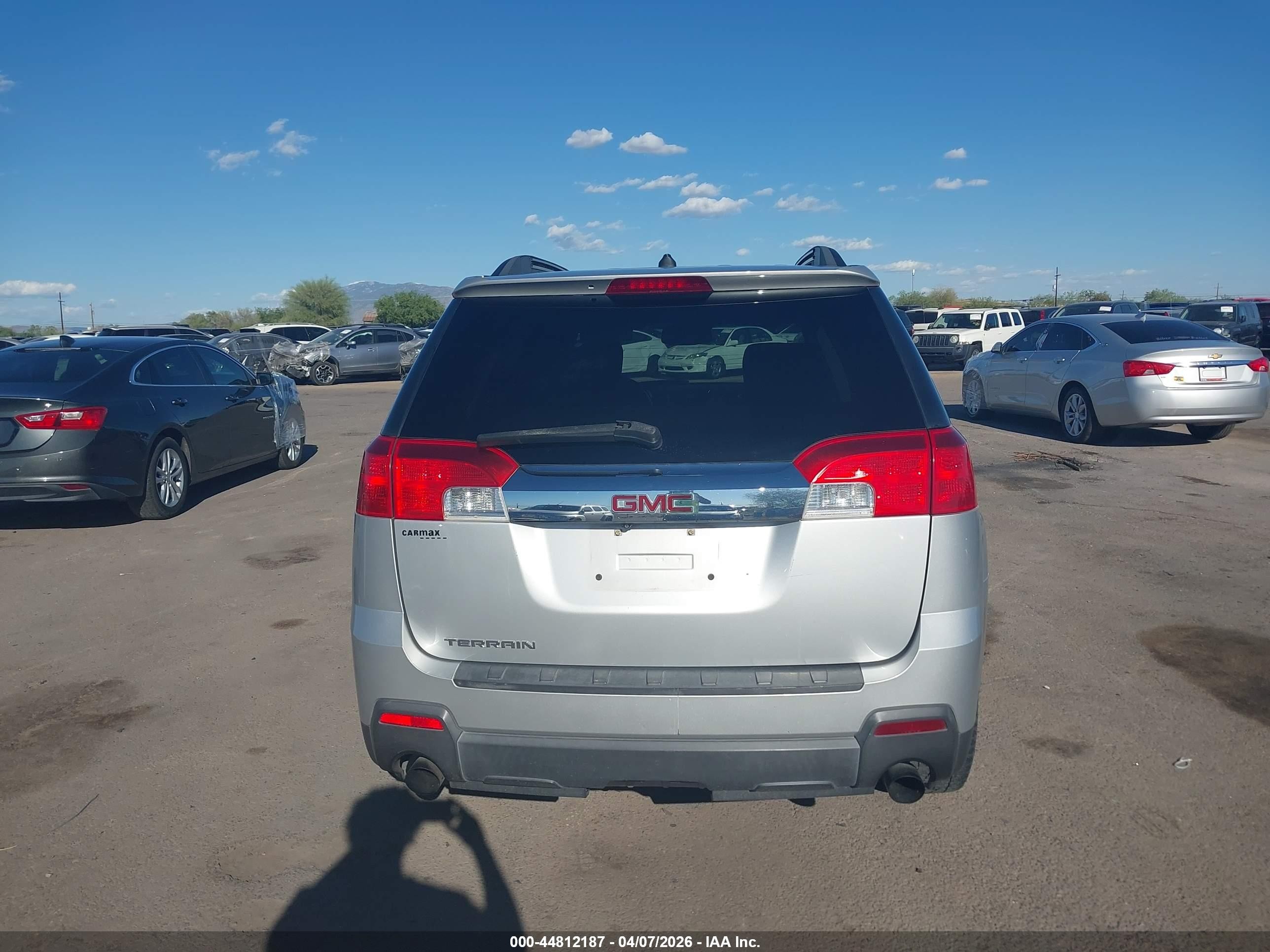 2011 Gmc Terrain Slt-1 Silver vin: 2CTFLUE50B6331950