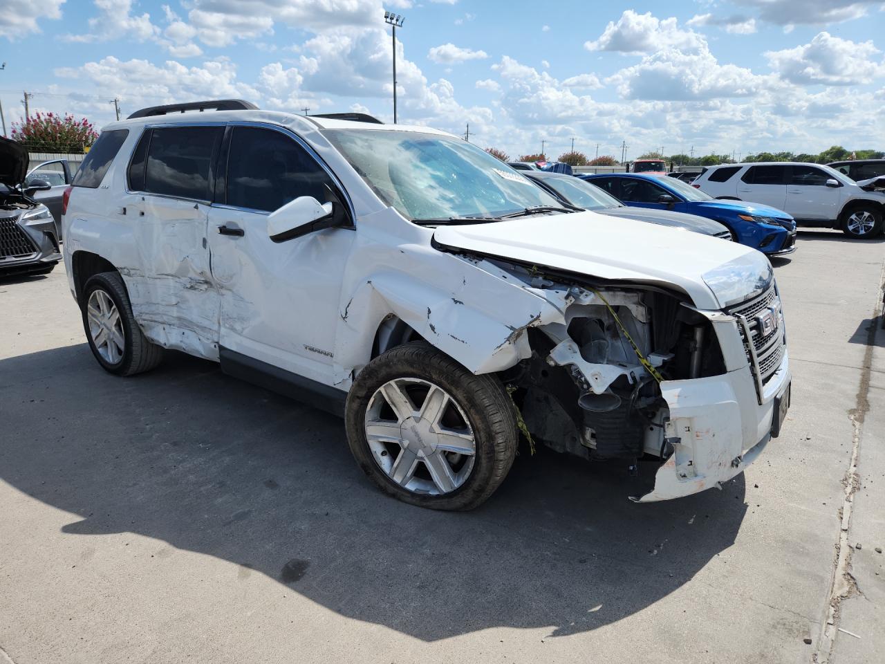2011 Gmc Terrain Slt White vin: 2CTFLUE52B6417308