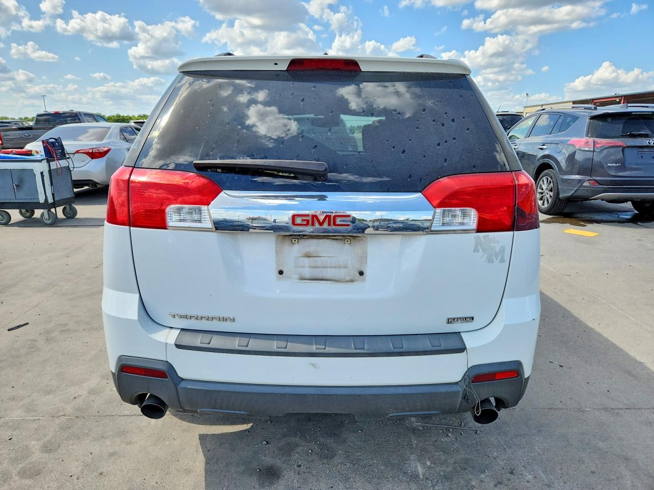 2011 Gmc Terrain Slt White vin: 2CTFLUE52B6417308