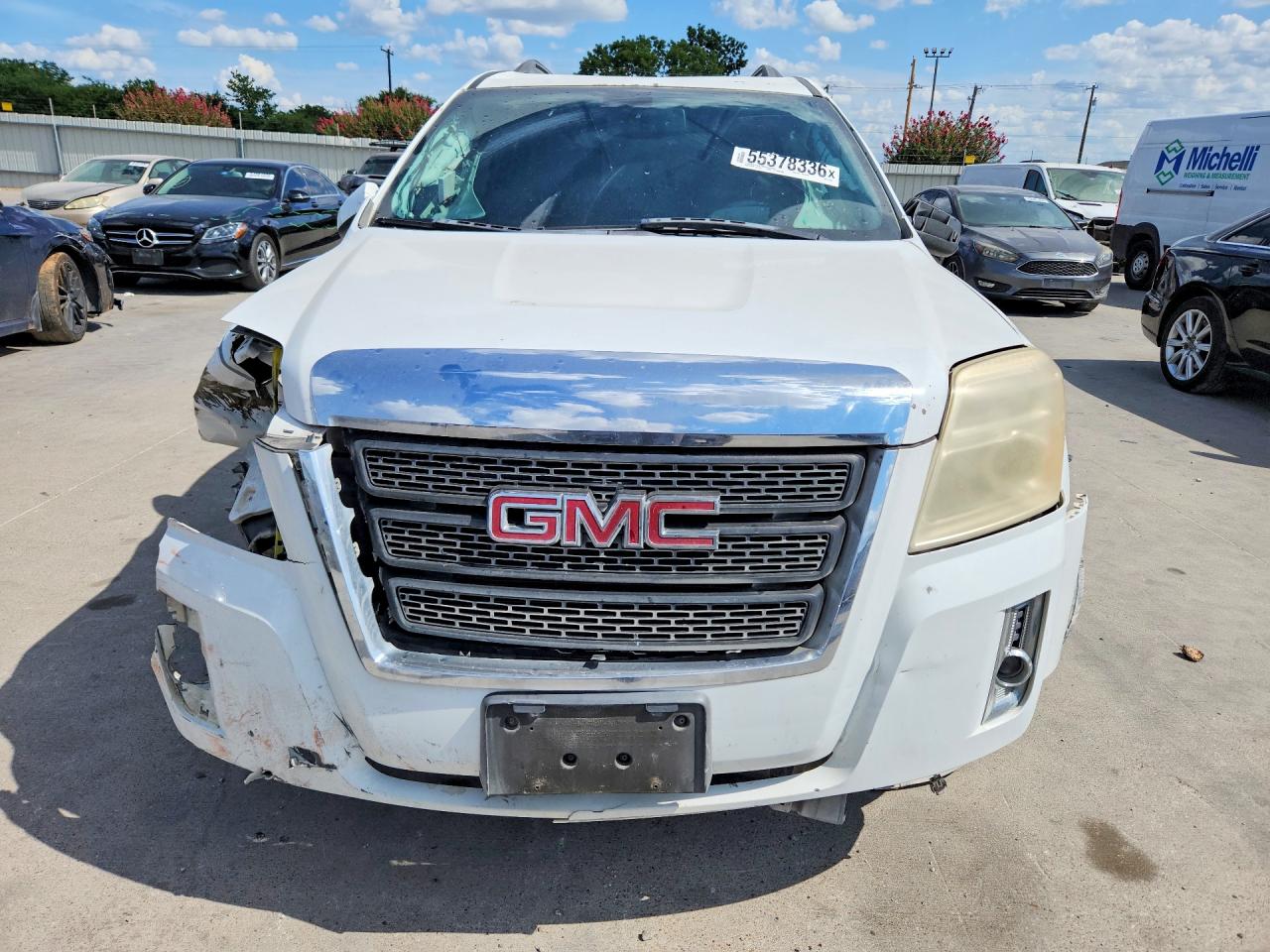 2011 Gmc Terrain Slt White vin: 2CTFLUE52B6417308