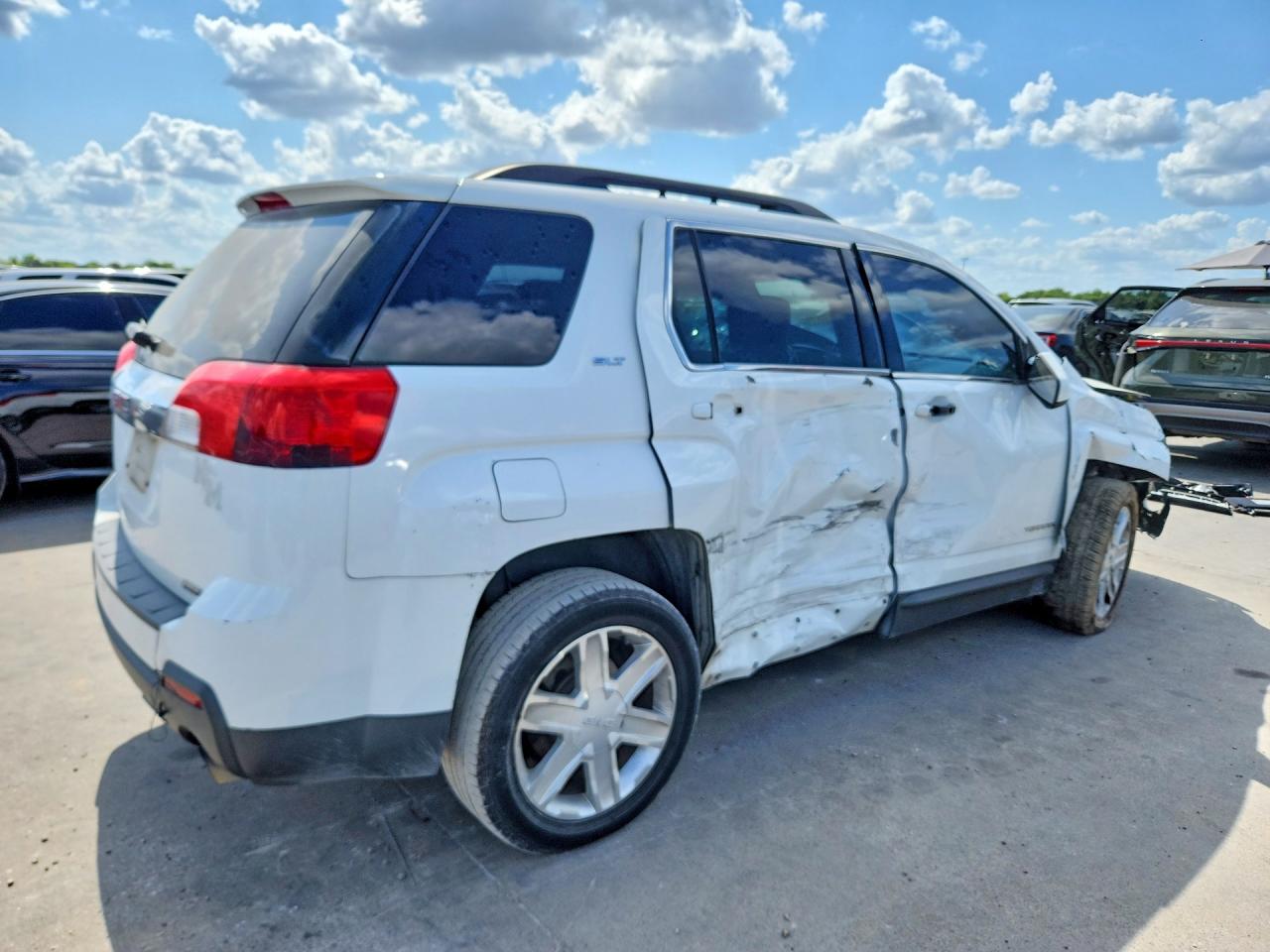 2011 Gmc Terrain Slt White vin: 2CTFLUE52B6417308