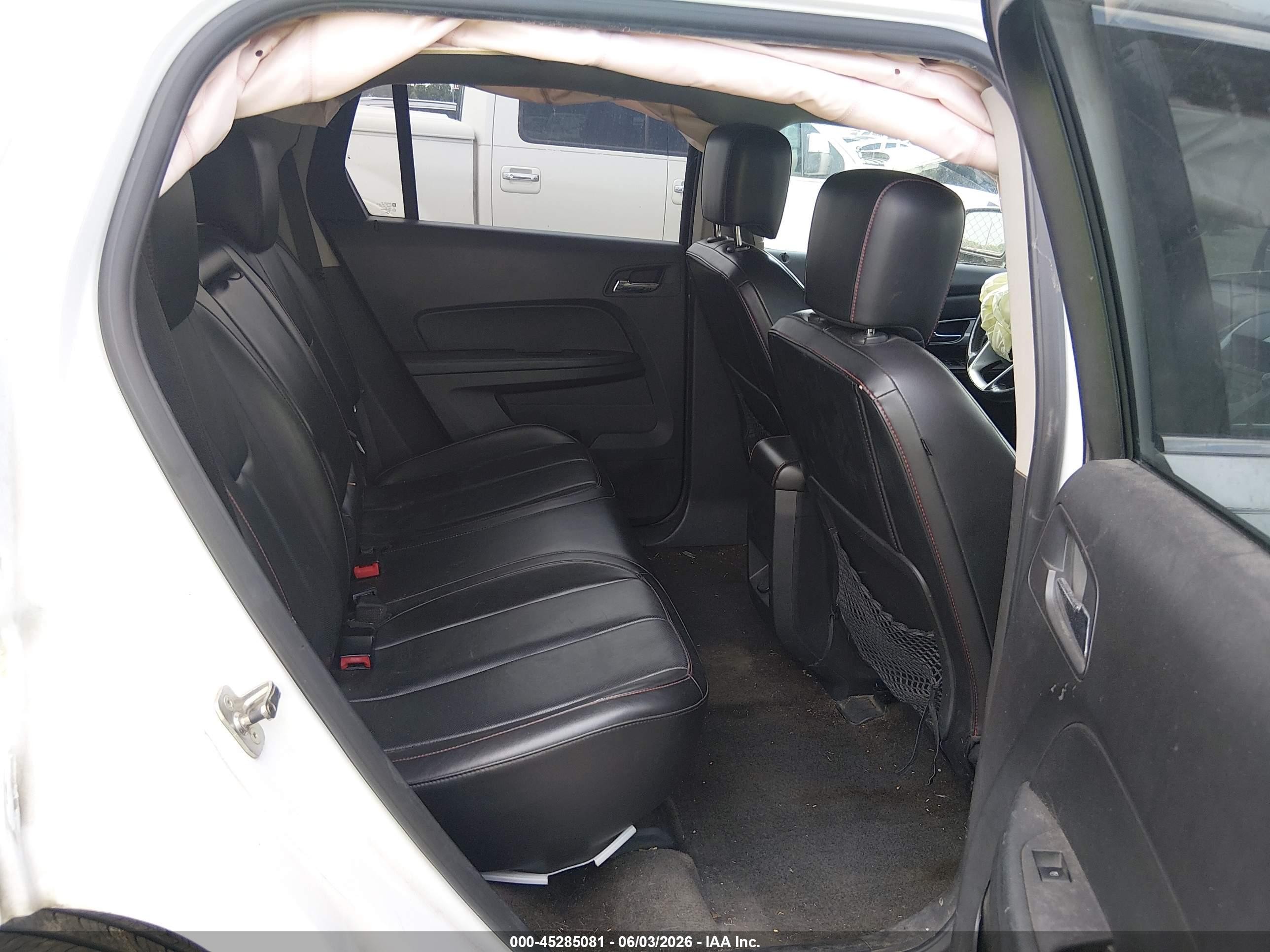 2011 Gmc Terrain Slt-1 White vin: 2CTFLUE53B6295557