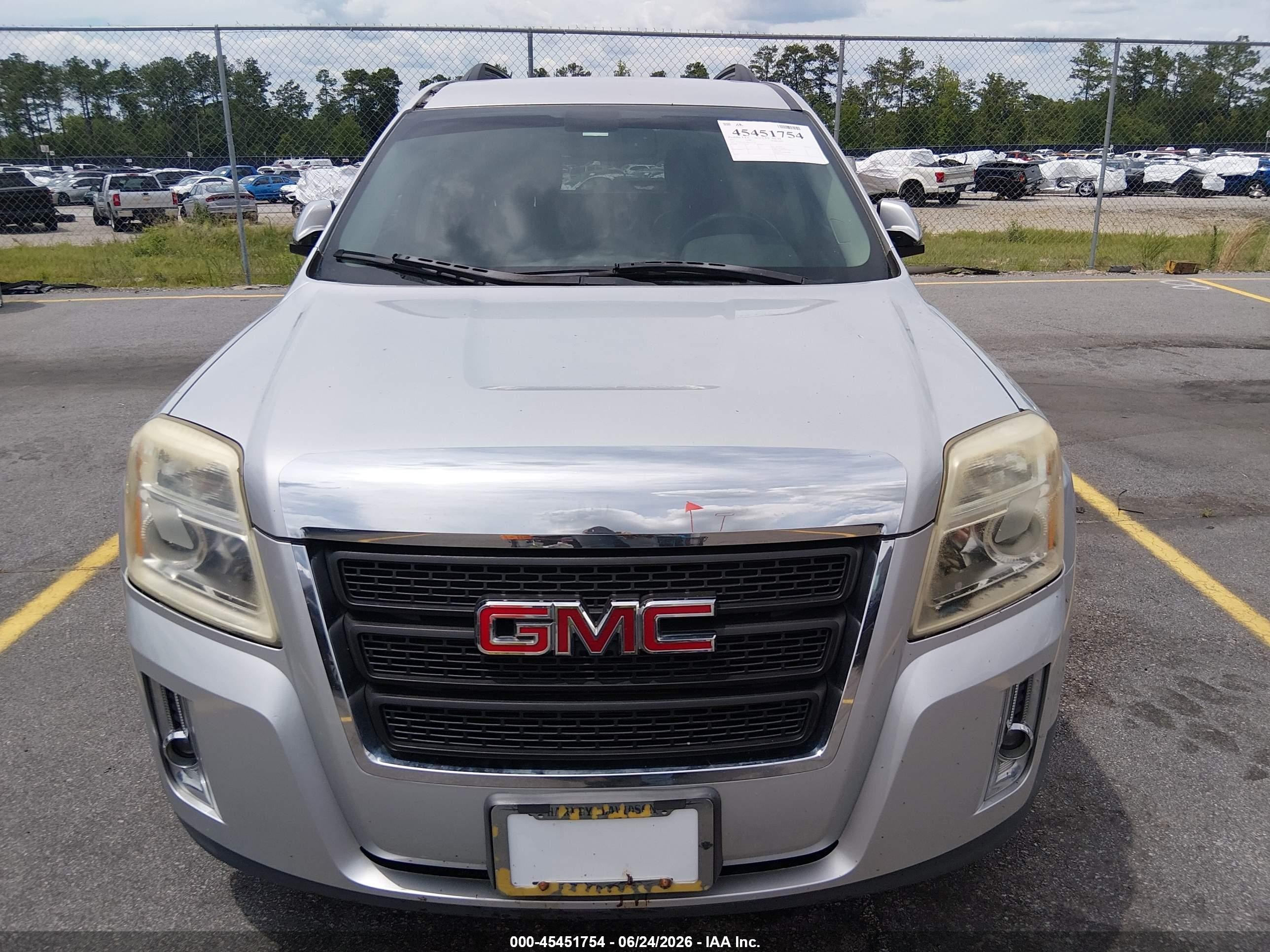 2011 Gmc Terrain Slt-1 Silver vin: 2CTFLUE54B6277116