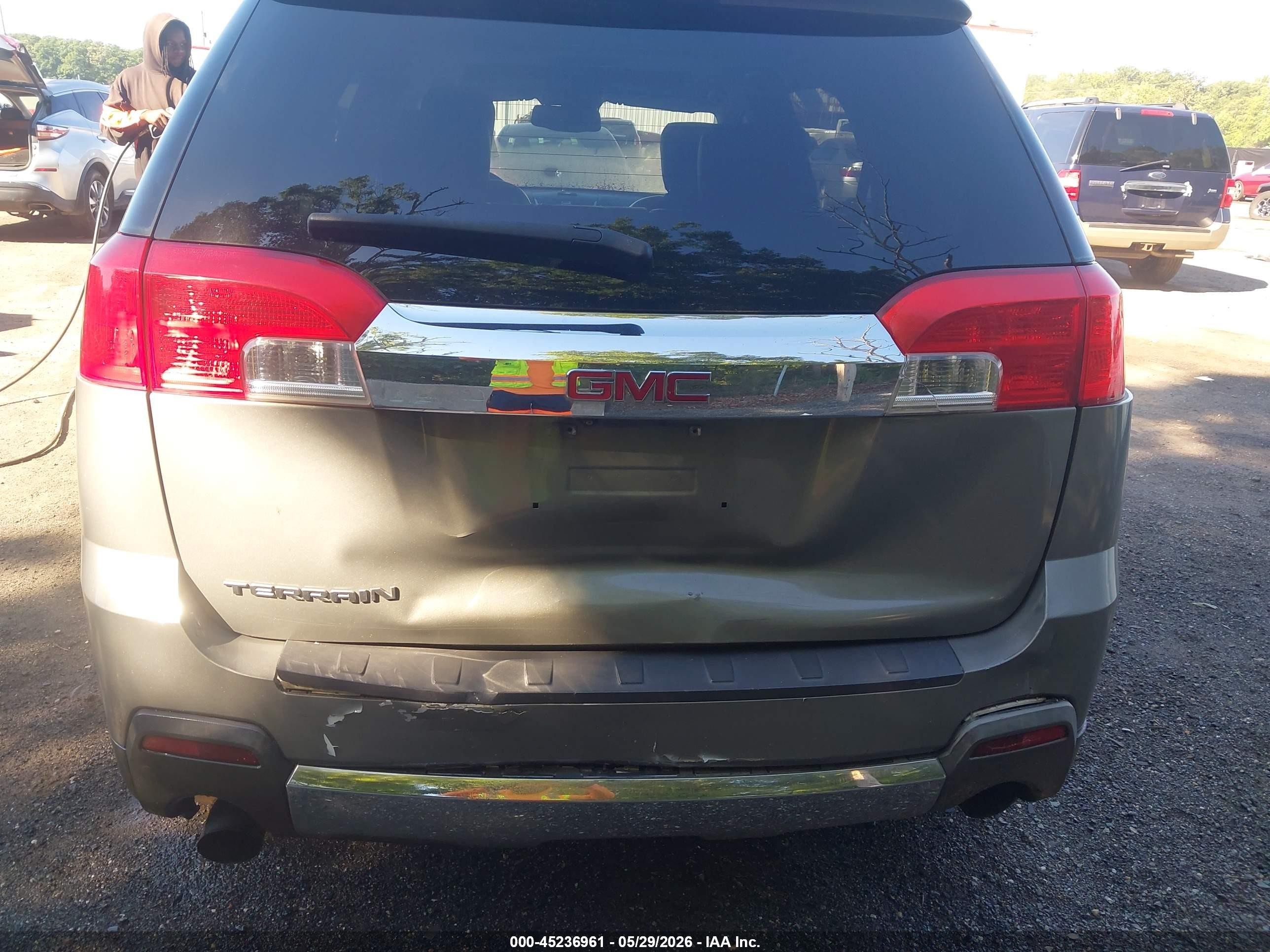 2011 Gmc Terrain Slt-1 Gray vin: 2CTFLUE55B6339350