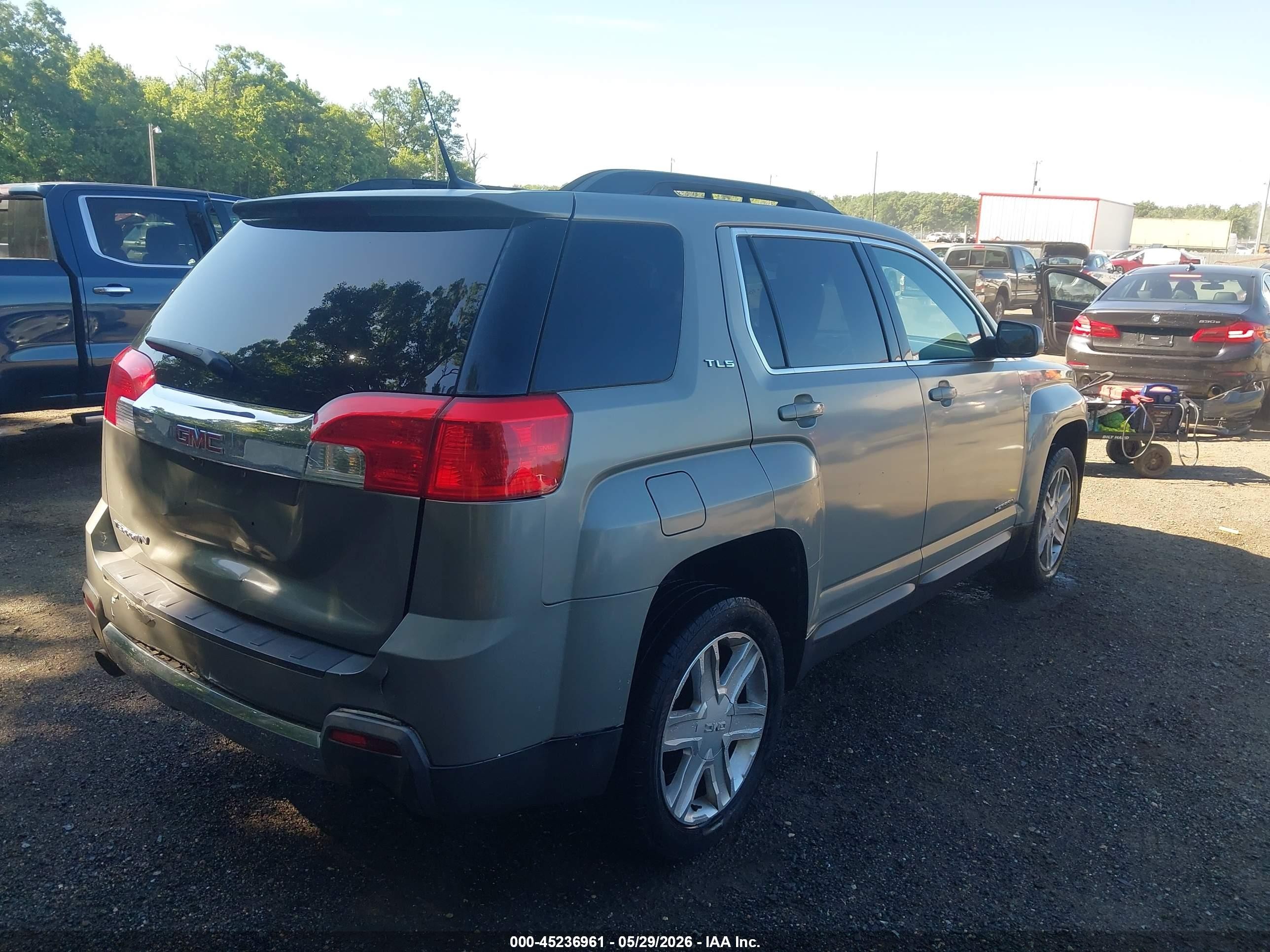 2011 Gmc Terrain Slt-1 Gray vin: 2CTFLUE55B6339350