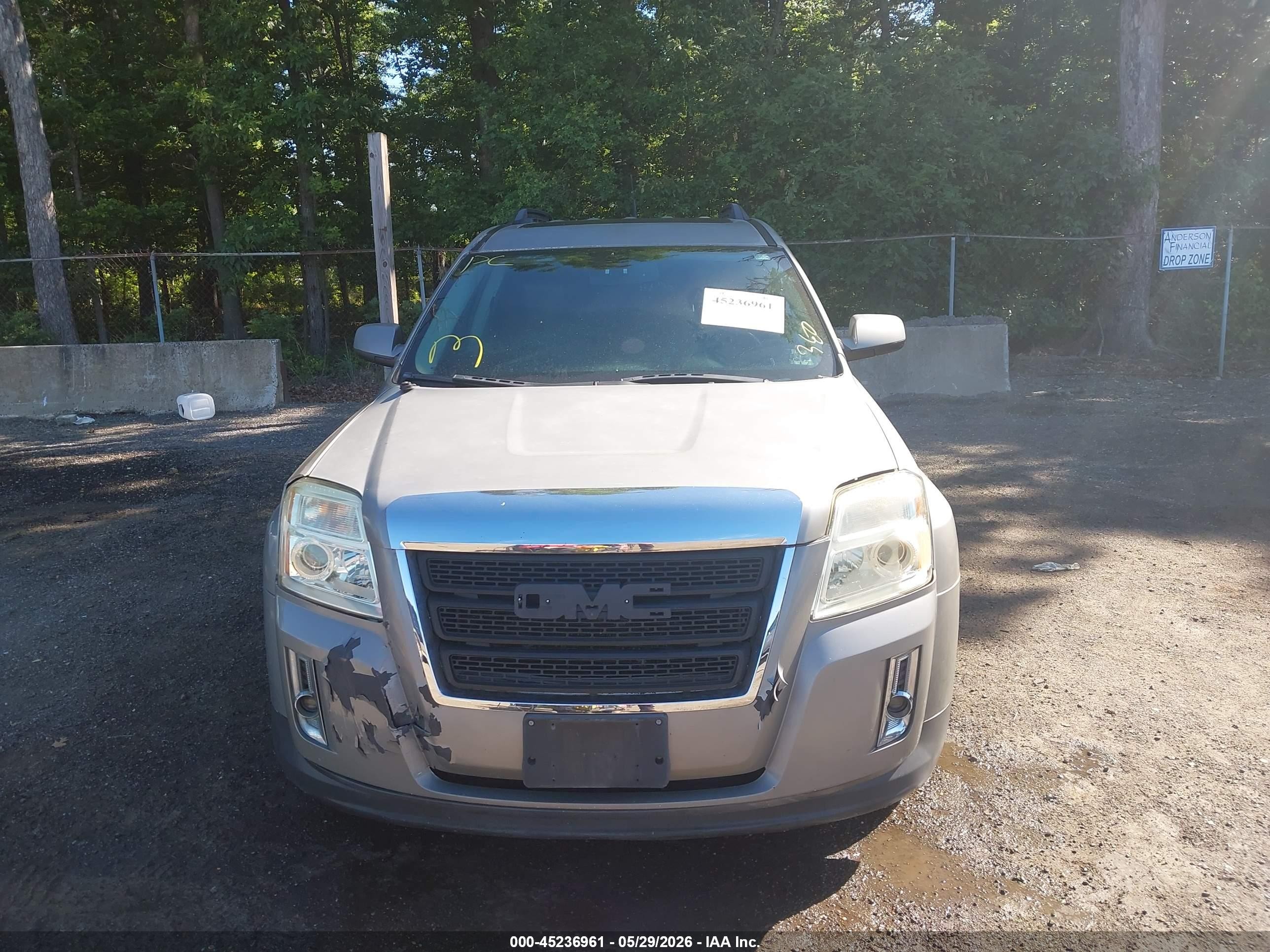 2011 Gmc Terrain Slt-1 Gray vin: 2CTFLUE55B6339350