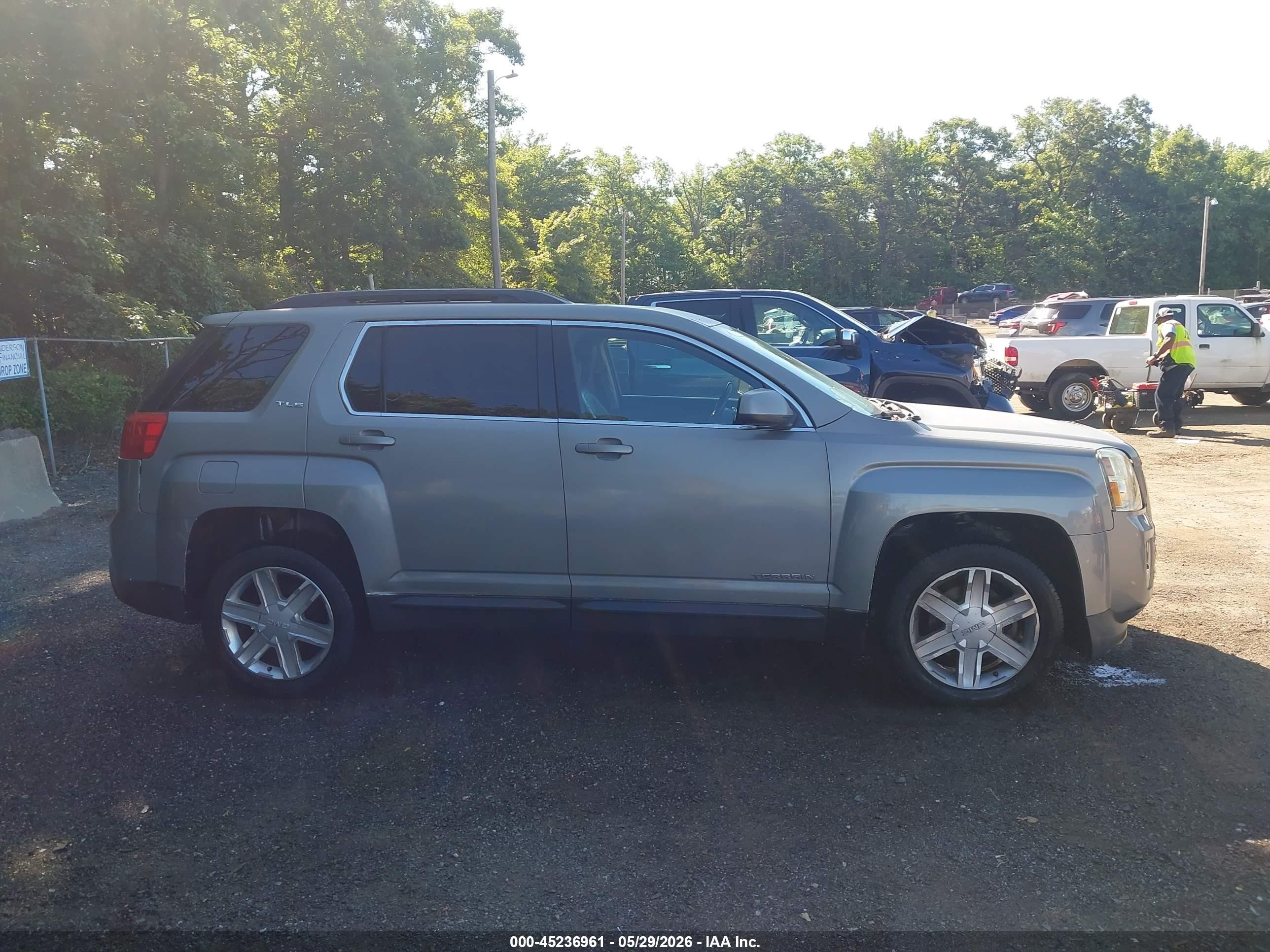 2011 Gmc Terrain Slt-1 Gray vin: 2CTFLUE55B6339350