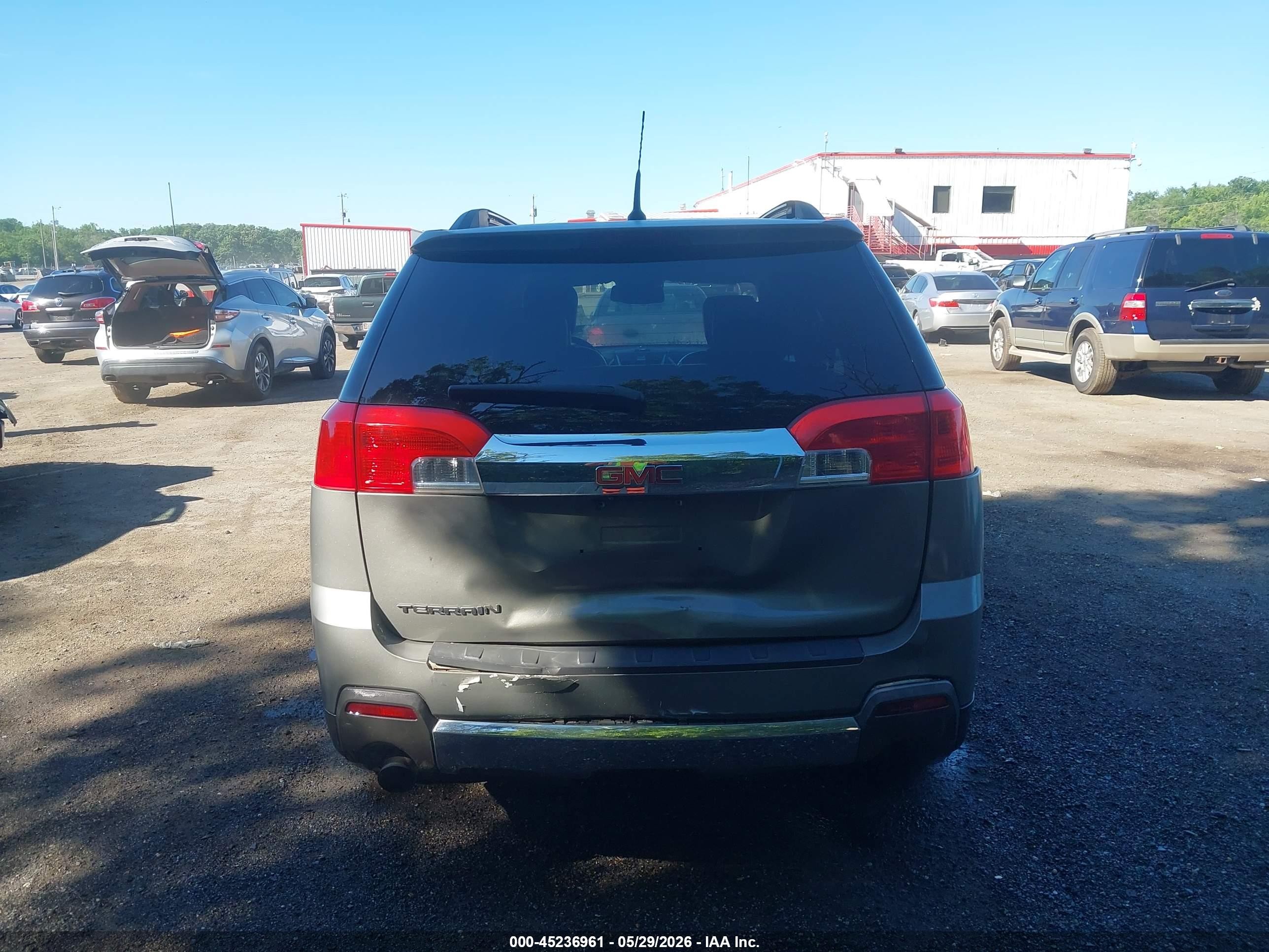 2011 Gmc Terrain Slt-1 Gray vin: 2CTFLUE55B6339350