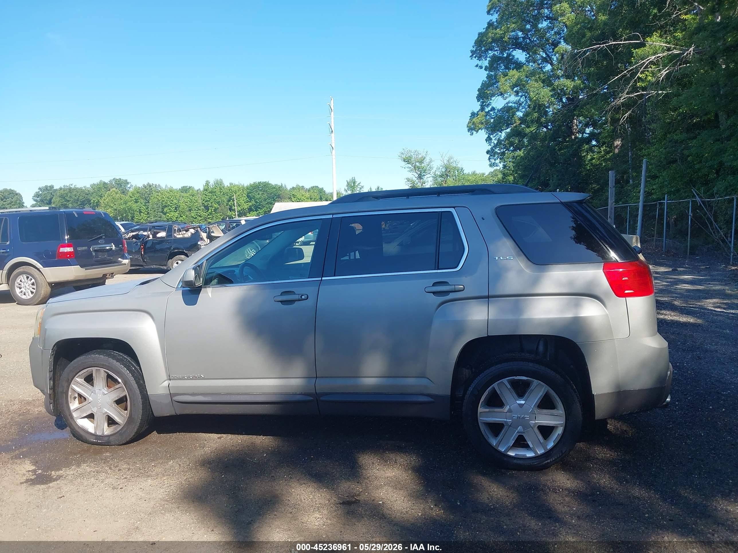 2011 Gmc Terrain Slt-1 Gray vin: 2CTFLUE55B6339350