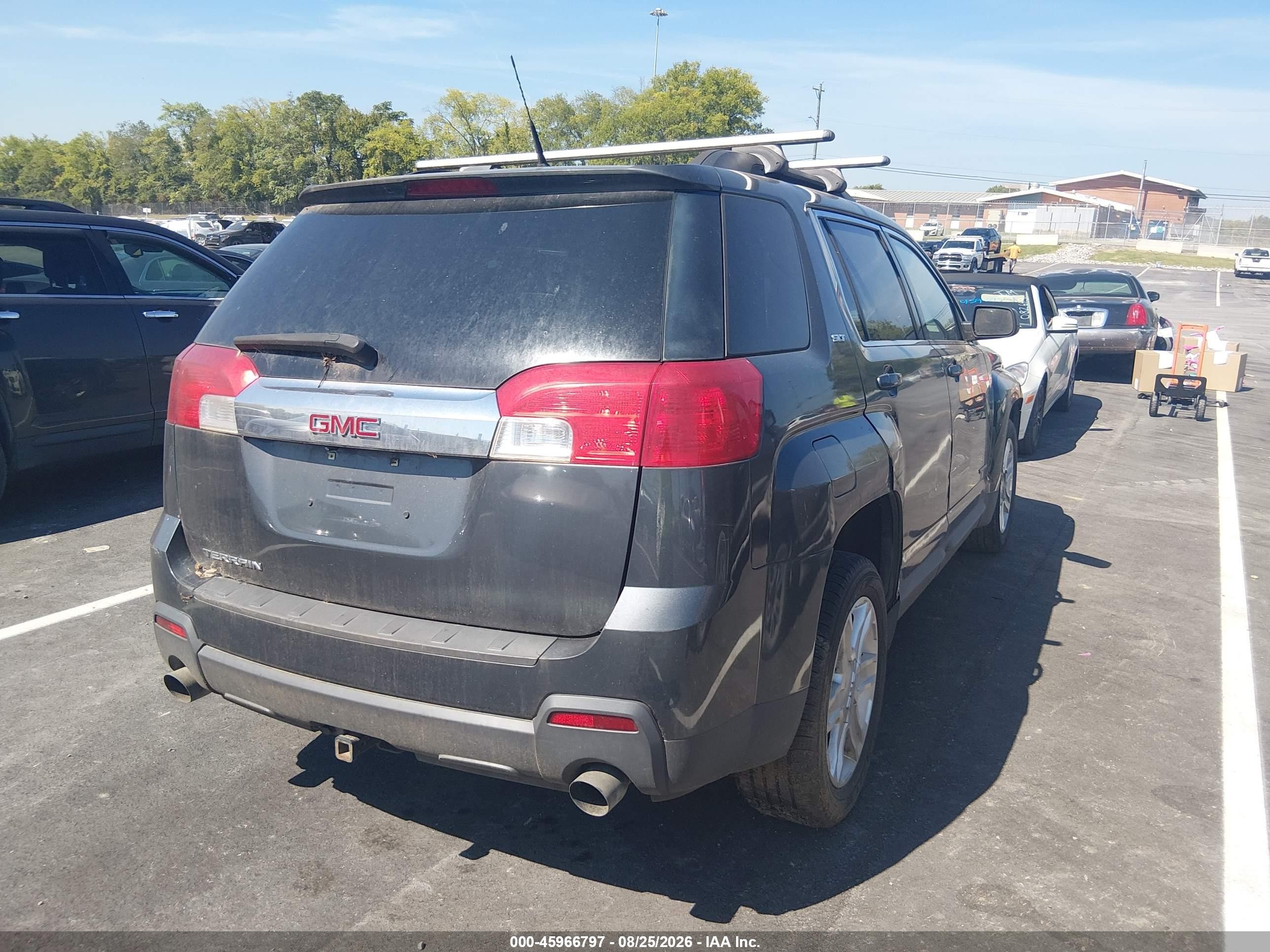 2011 Gmc Terrain Slt-1 Gray vin: 2CTFLUE56B6412807