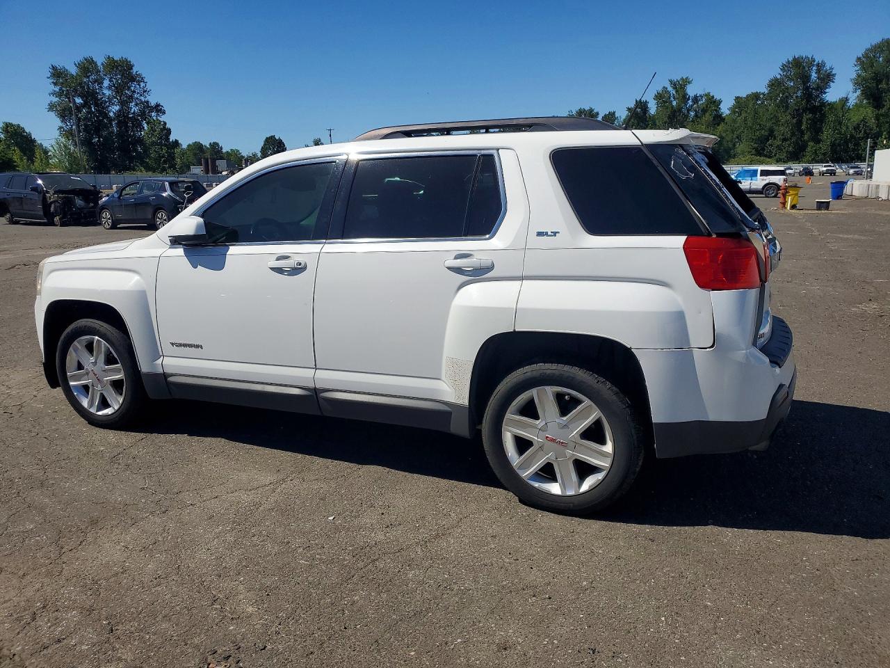 2011 Gmc Terrain Slt White vin: 2CTFLUE57B6207156