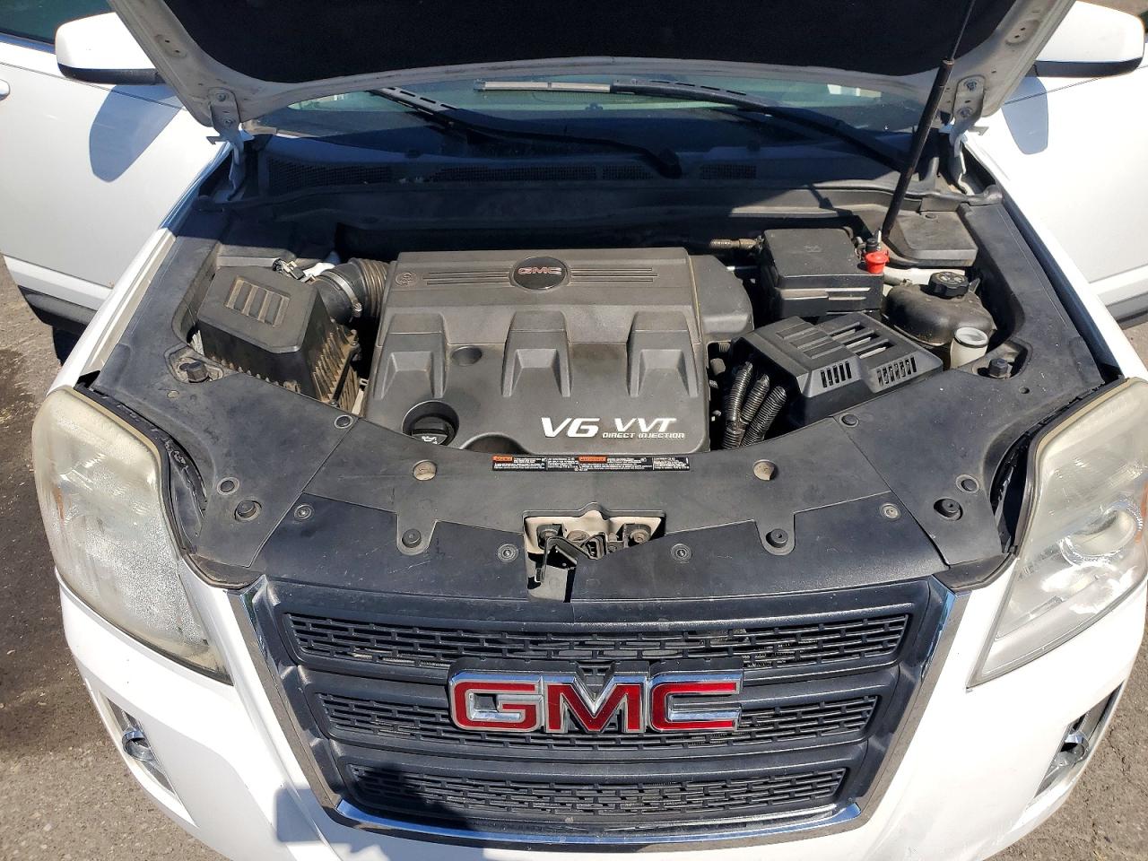 2011 Gmc Terrain Slt White vin: 2CTFLUE57B6207156