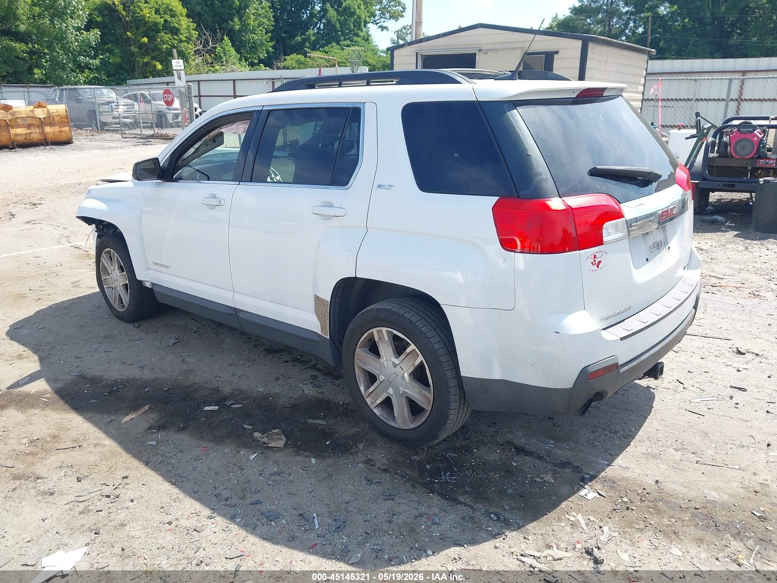 2011 Gmc Terrain Slt-1 White vin: 2CTFLUE57B6269981