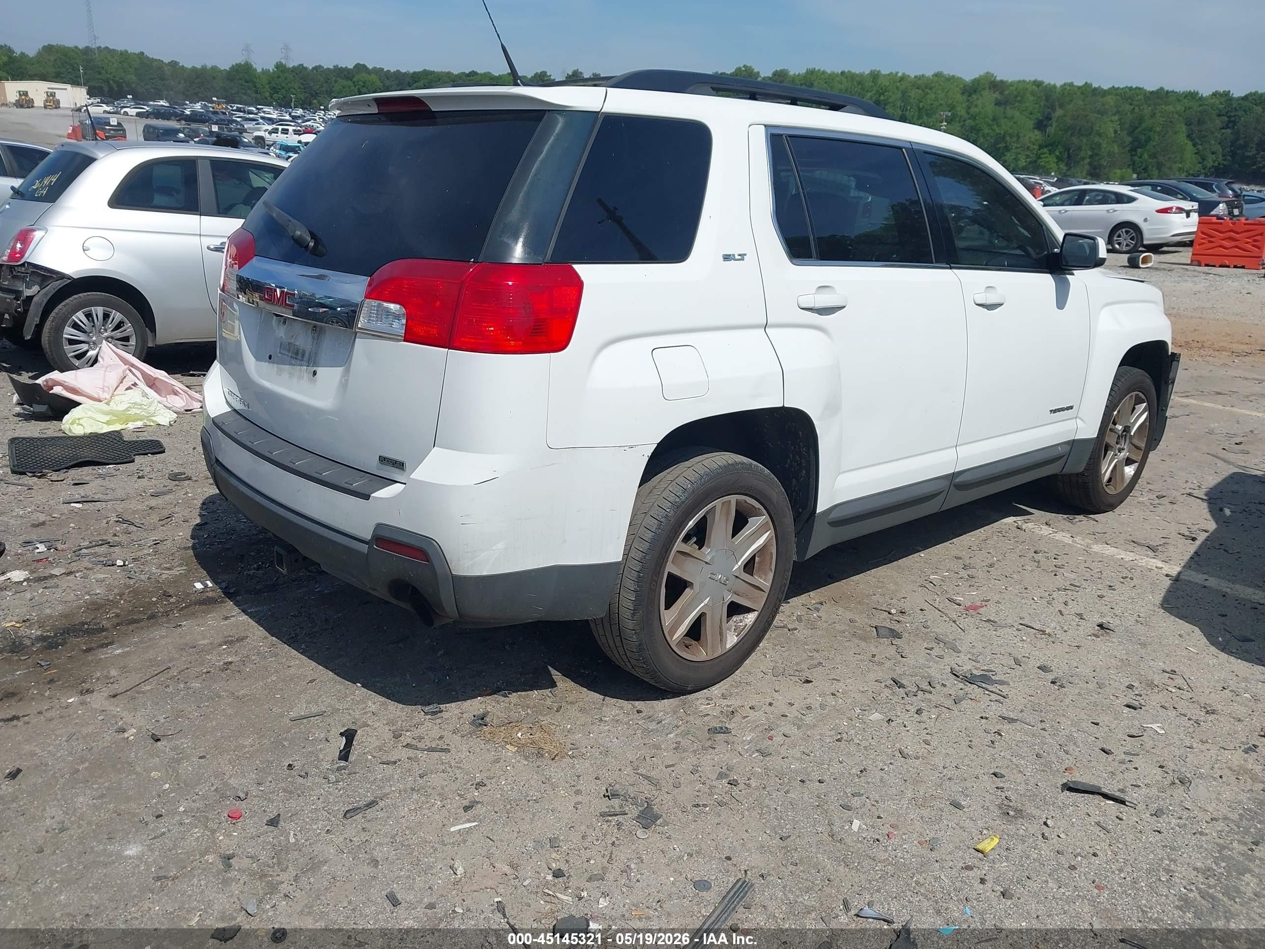 2011 Gmc Terrain Slt-1 White vin: 2CTFLUE57B6269981