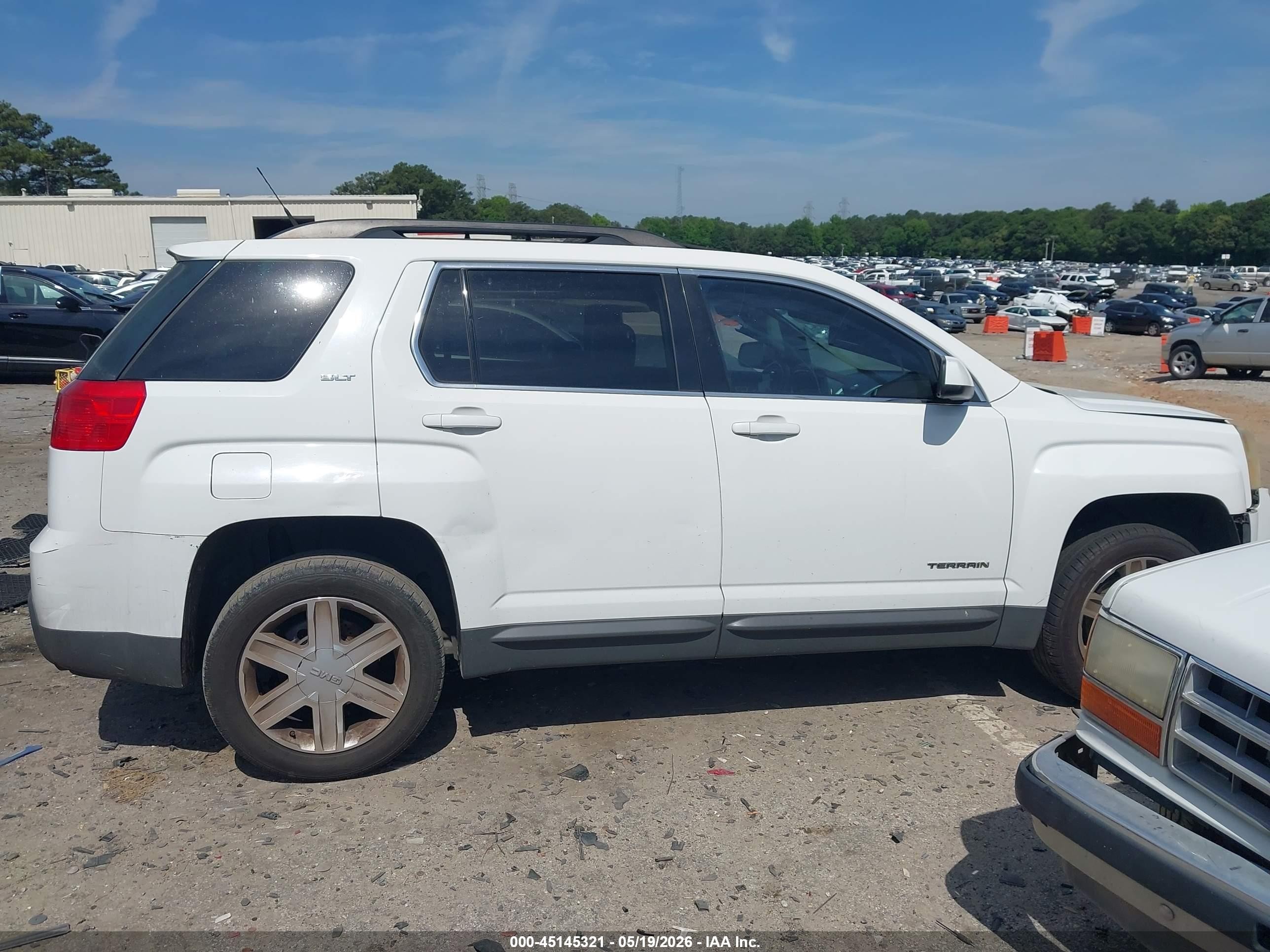 2011 Gmc Terrain Slt-1 White vin: 2CTFLUE57B6269981