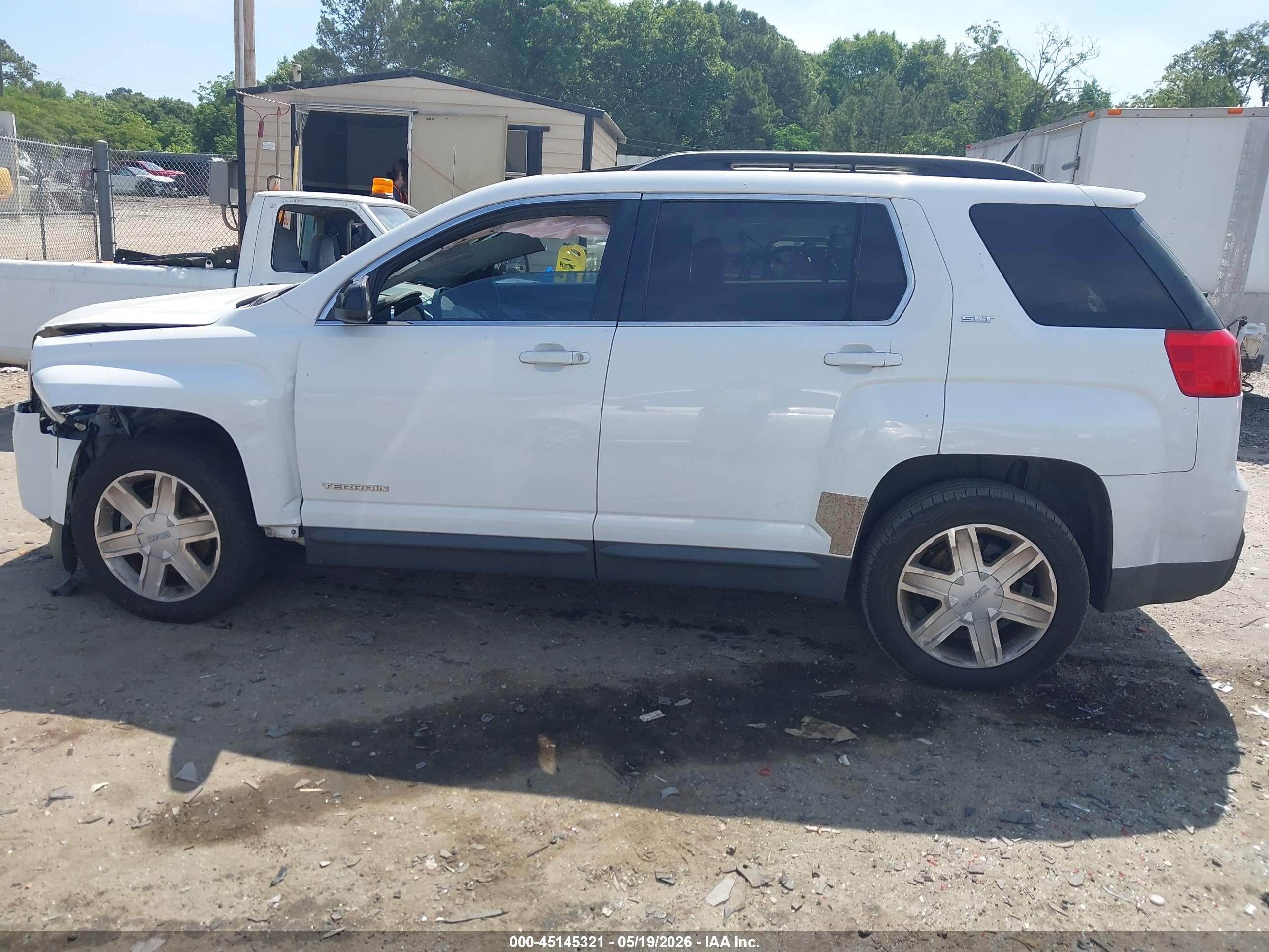 2011 Gmc Terrain Slt-1 White vin: 2CTFLUE57B6269981