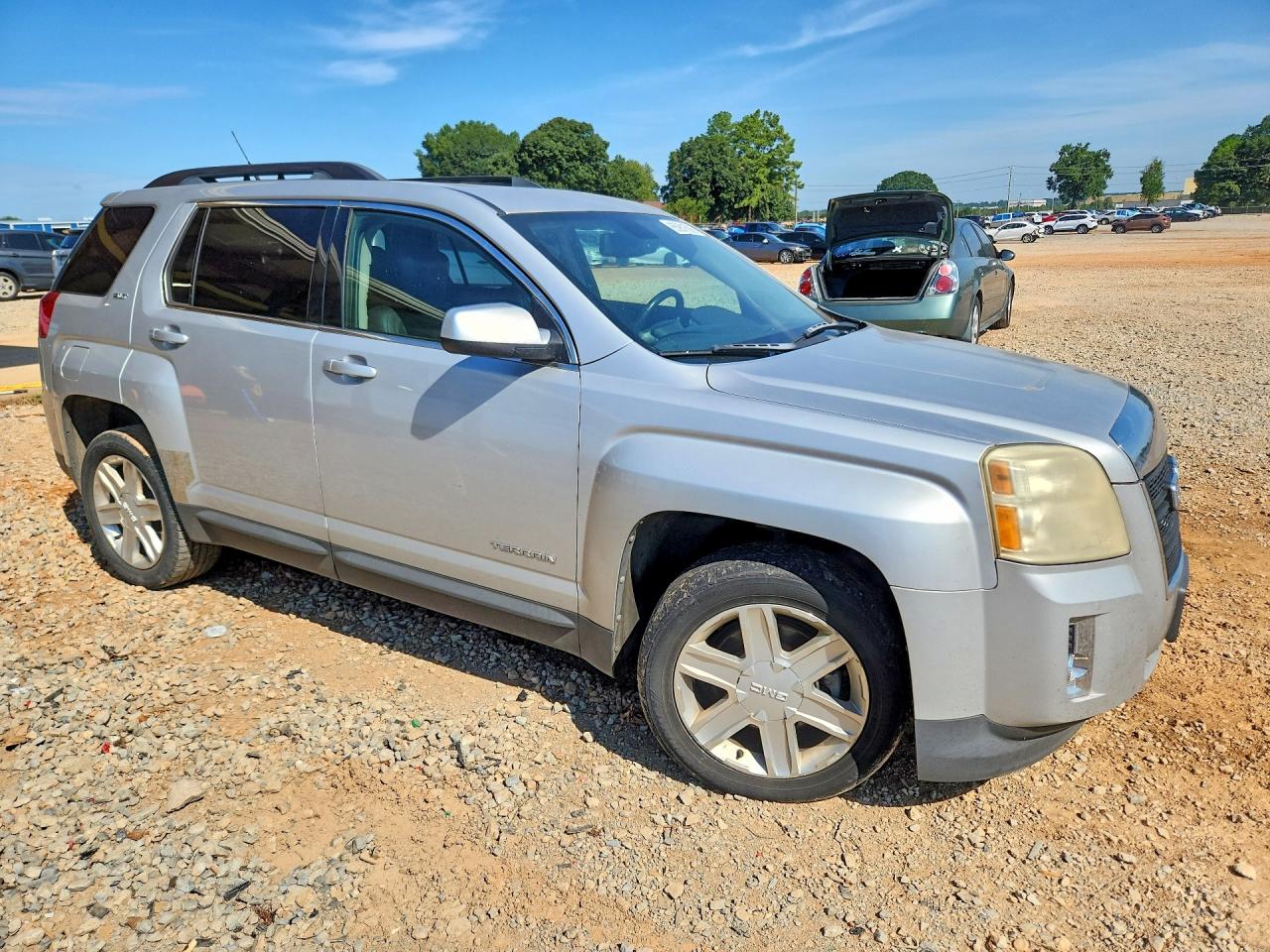 2011 Gmc Terrain Slt Silver vin: 2CTFLUE57B6286179