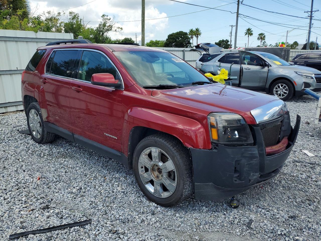 2011 Gmc Terrain Slt Burgundy vin: 2CTFLUE57B6302932