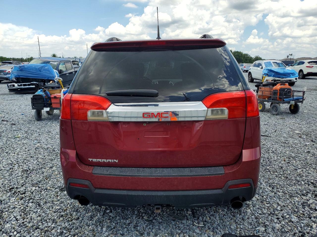 2011 Gmc Terrain Slt Burgundy vin: 2CTFLUE57B6302932