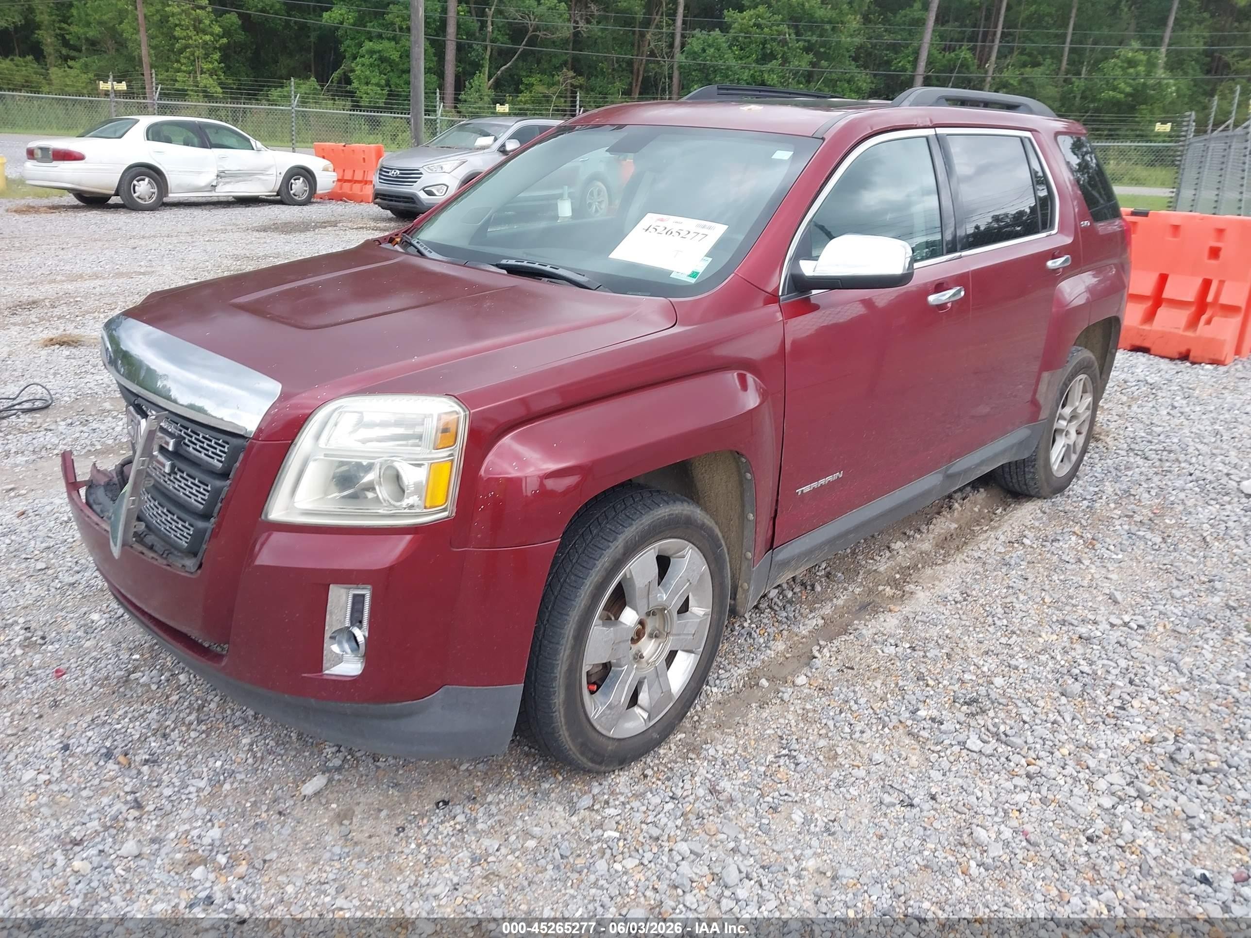 2011 Gmc Terrain Slt-1 Burgundy vin: 2CTFLUE58B6217601