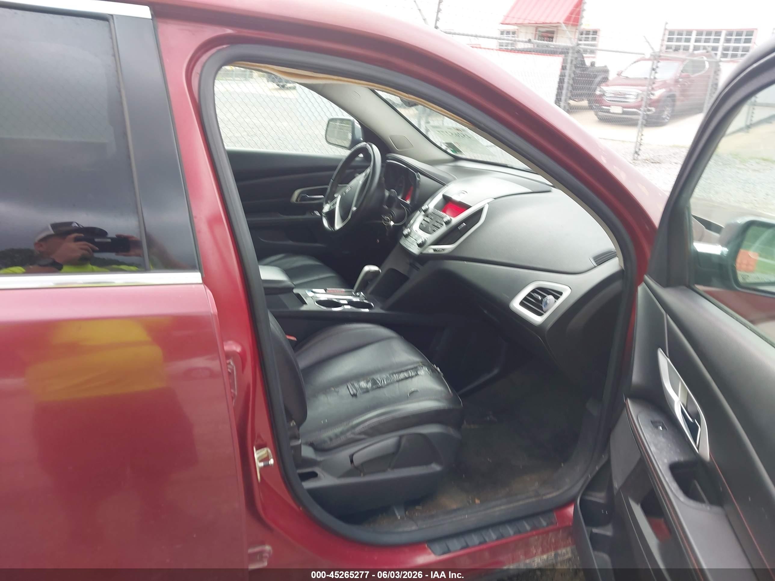 2011 Gmc Terrain Slt-1 Burgundy vin: 2CTFLUE58B6217601