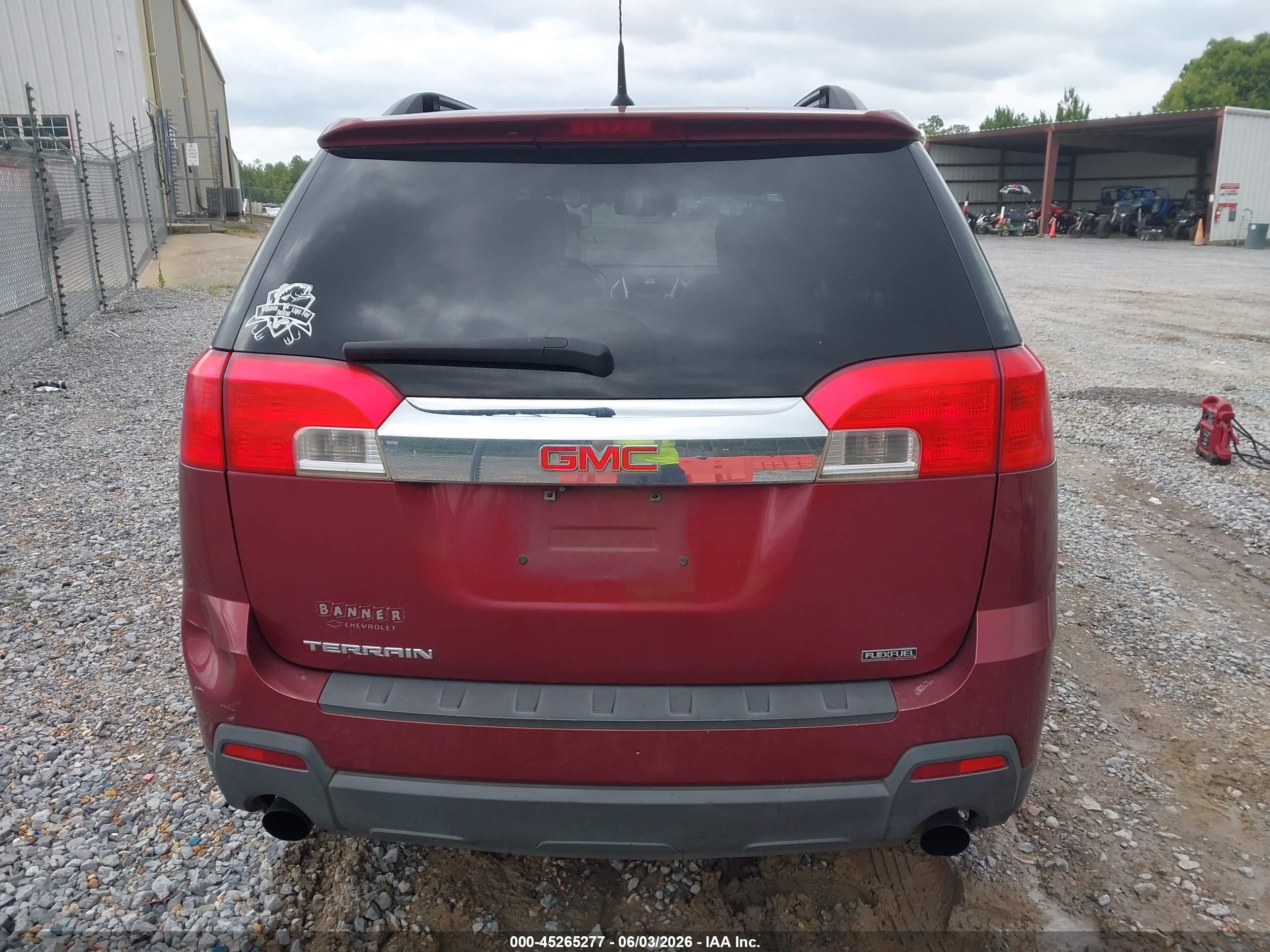 2011 Gmc Terrain Slt-1 Burgundy vin: 2CTFLUE58B6217601