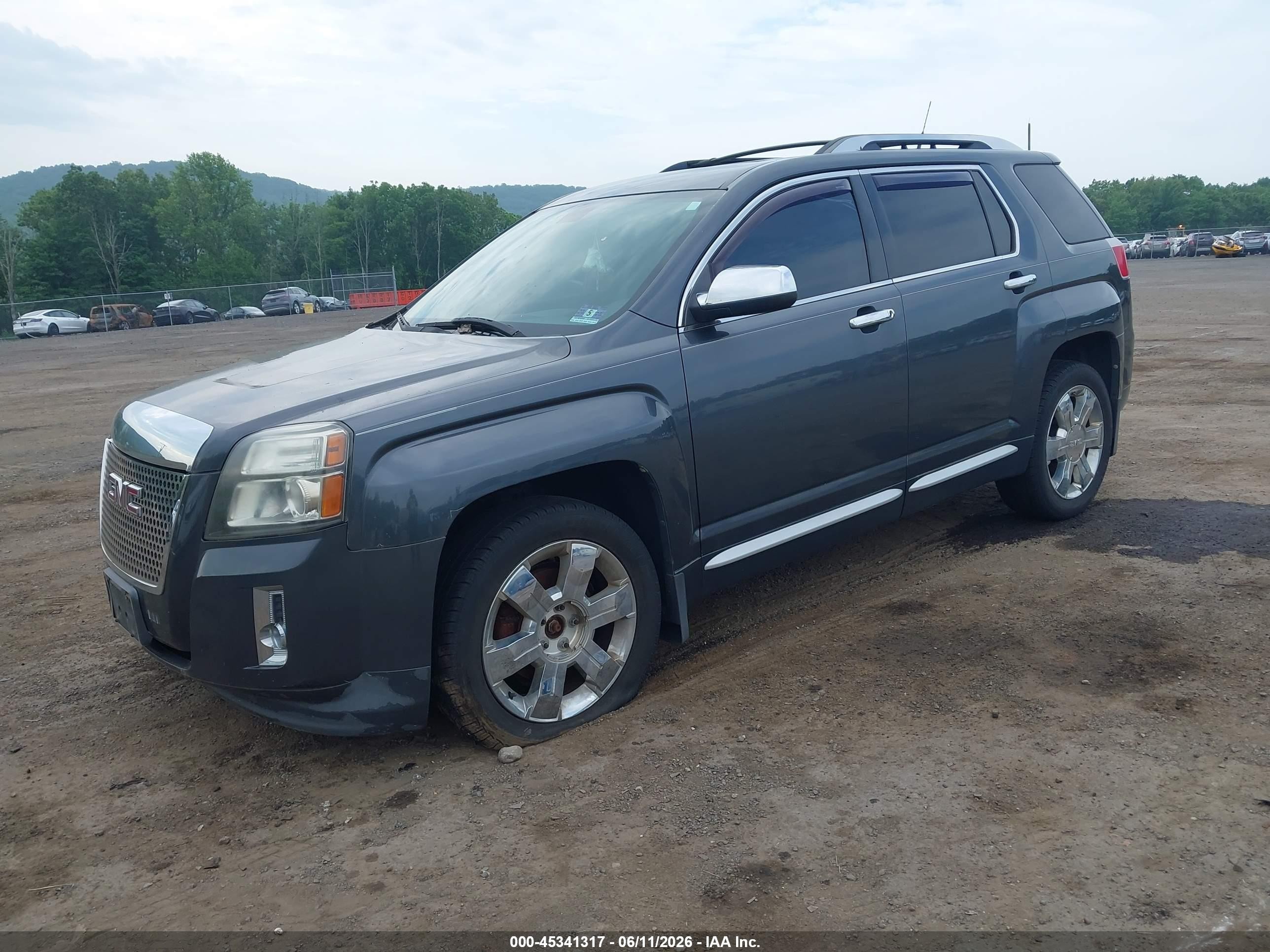 2011 Gmc Terrain Slt-1 Gray vin: 2CTFLVE50B6399543