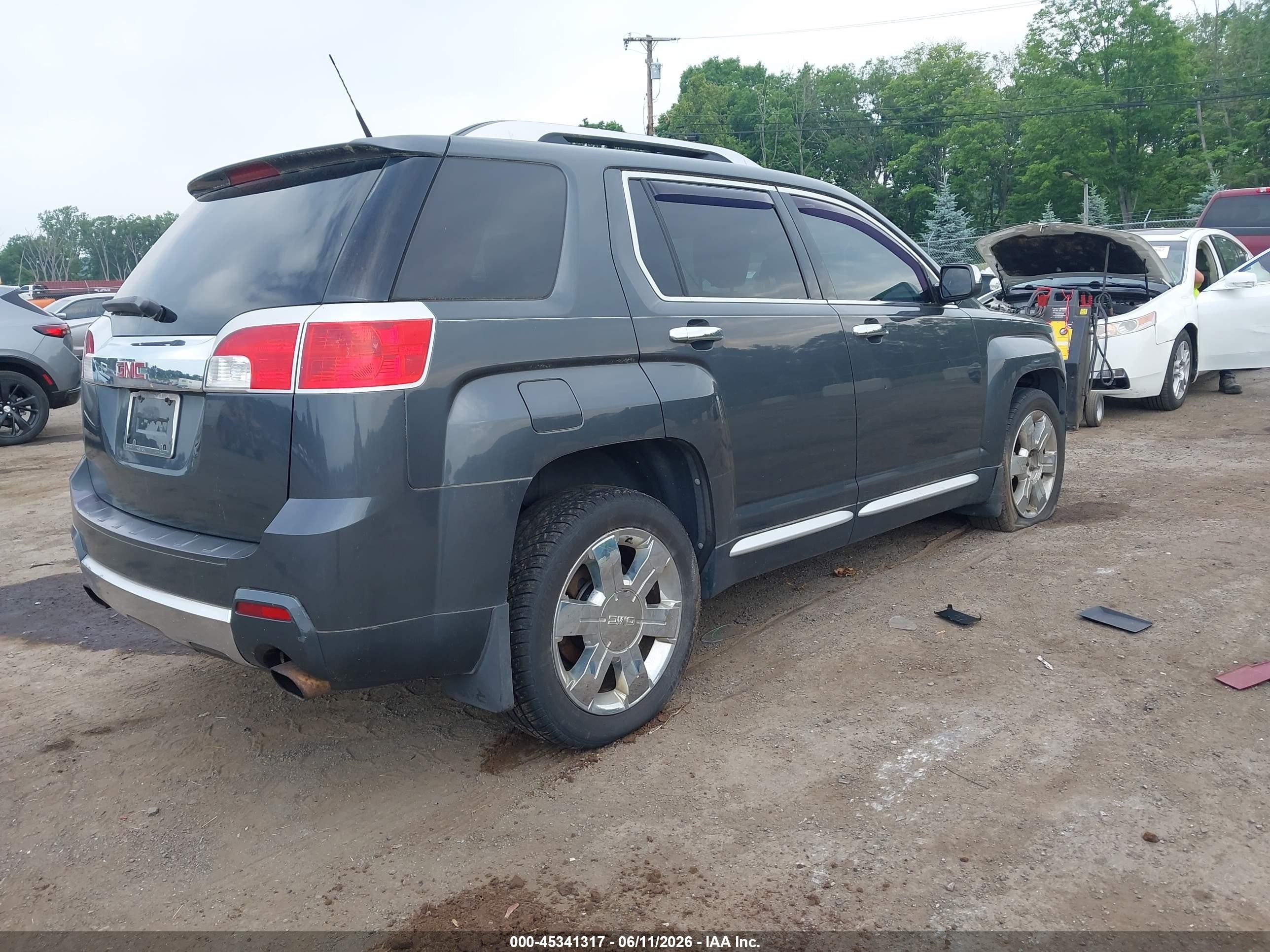 2011 Gmc Terrain Slt-1 Gray vin: 2CTFLVE50B6399543