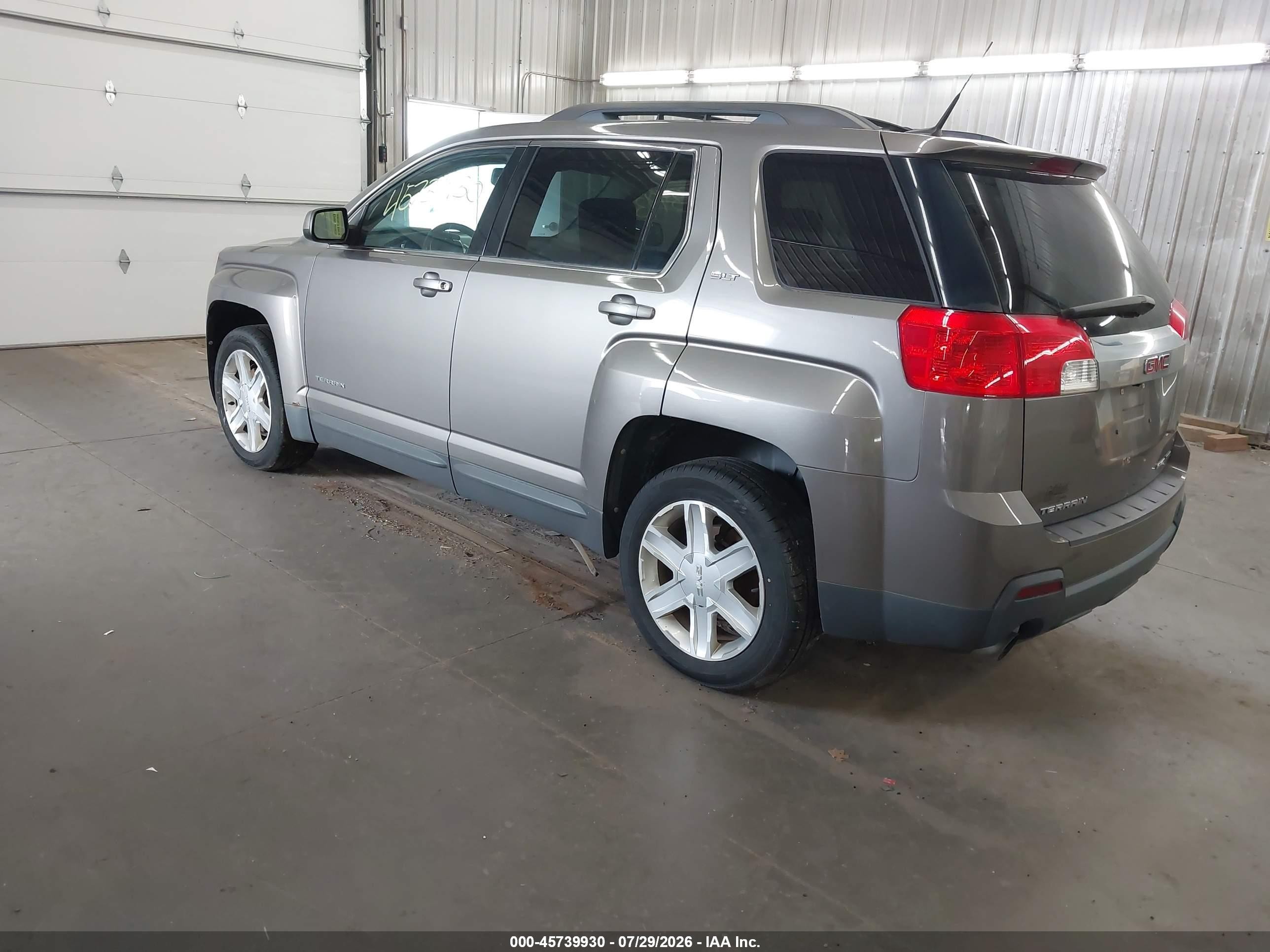 2011 Gmc Terrain Slt-1 Brown vin: 2CTFLVE52B6345614