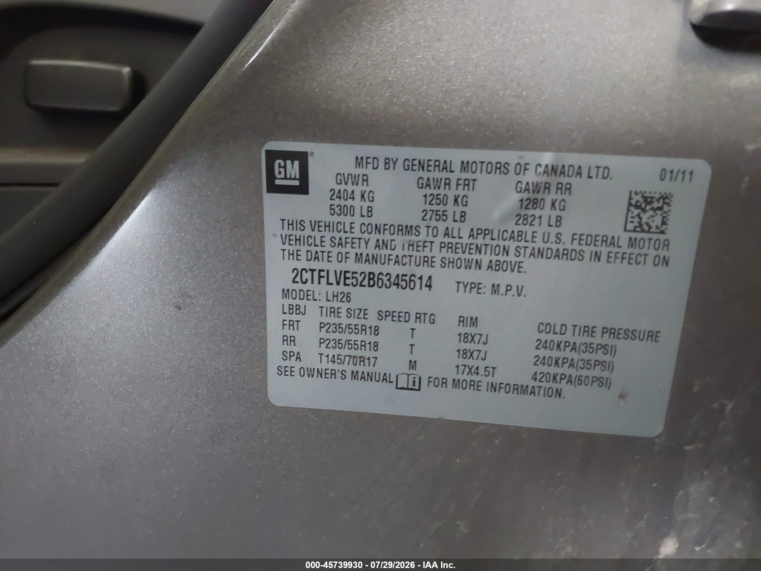 2011 Gmc Terrain Slt-1 Brown vin: 2CTFLVE52B6345614