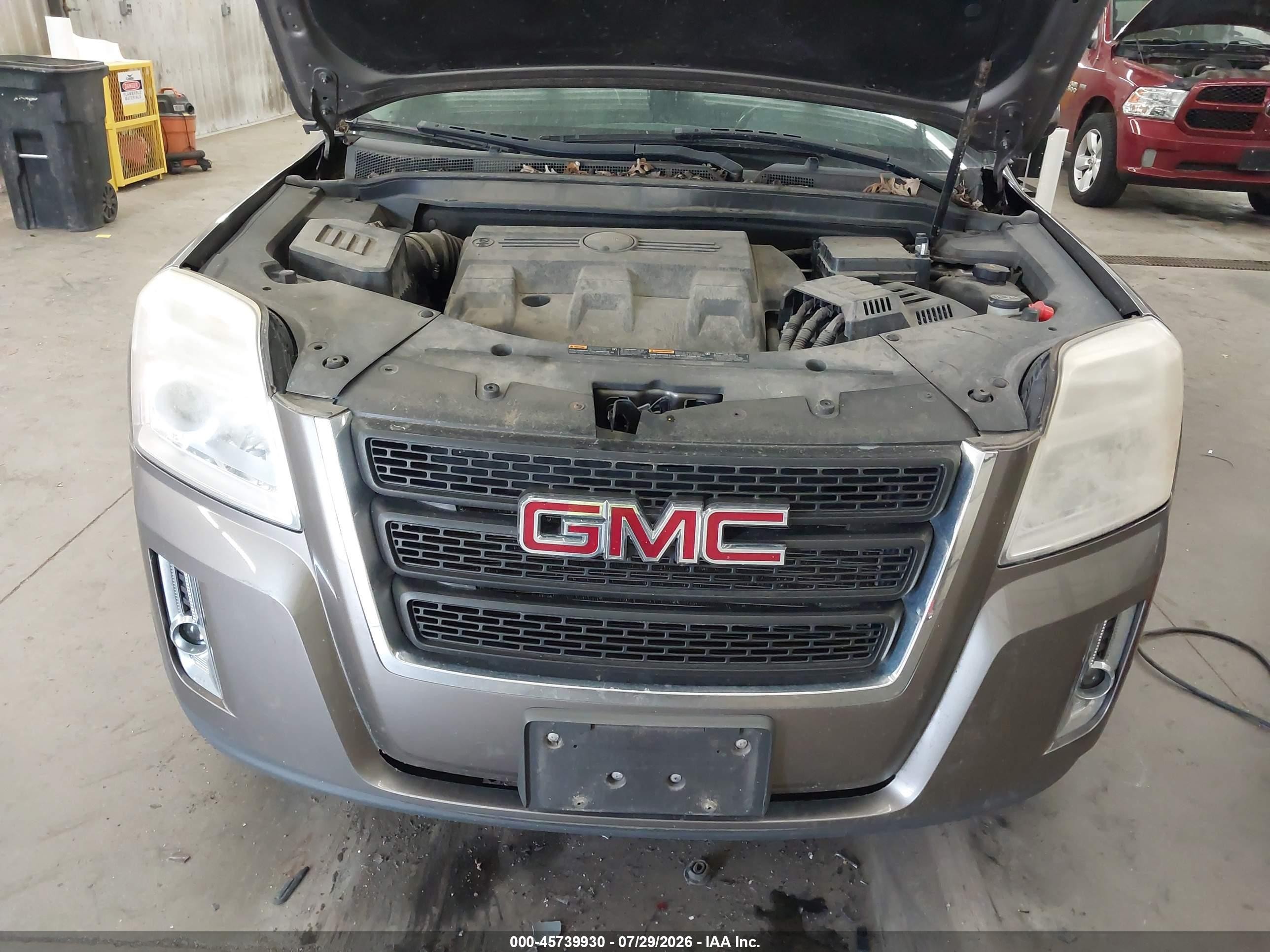 2011 Gmc Terrain Slt-1 Brown vin: 2CTFLVE52B6345614