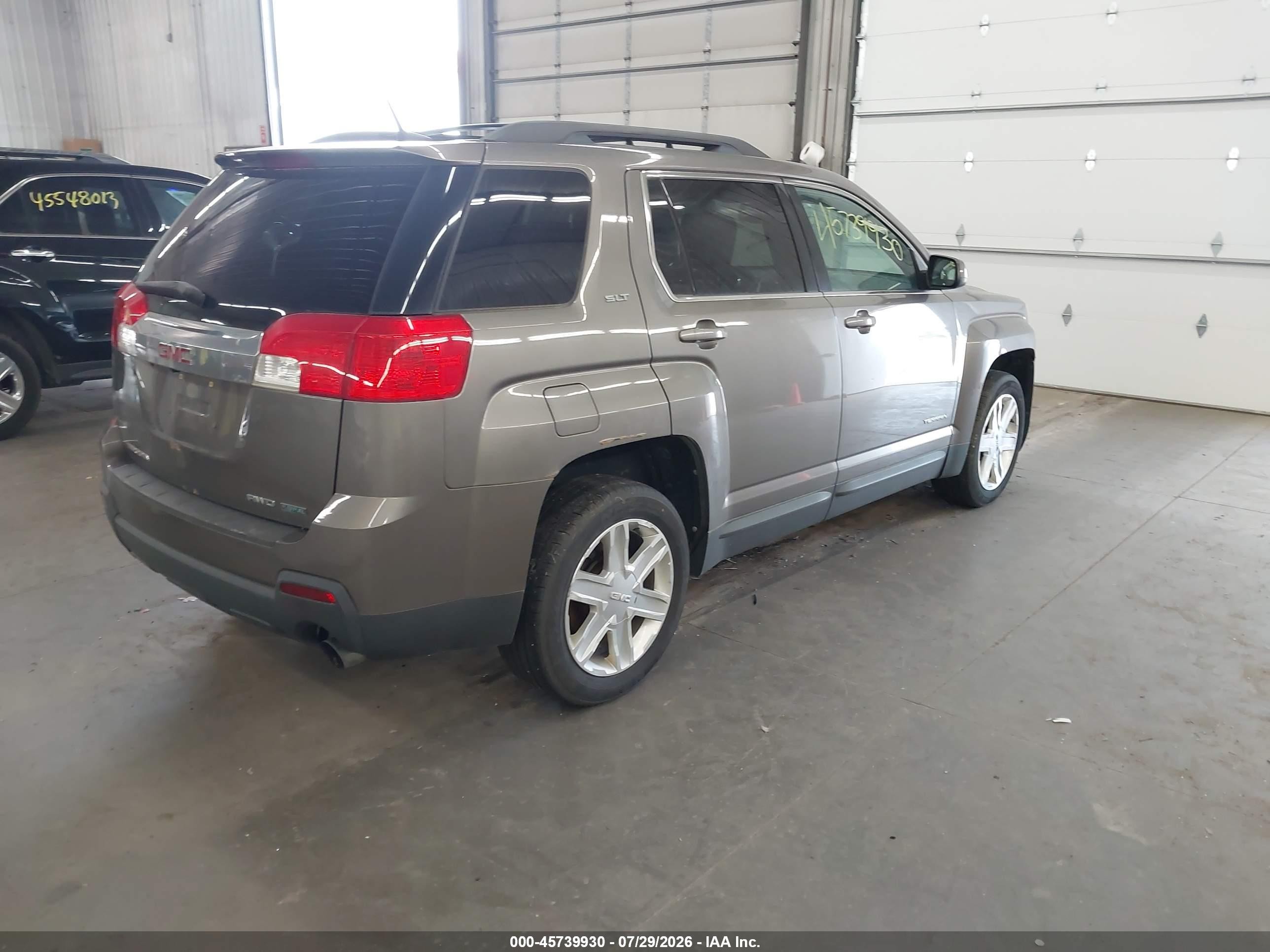 2011 Gmc Terrain Slt-1 Brown vin: 2CTFLVE52B6345614