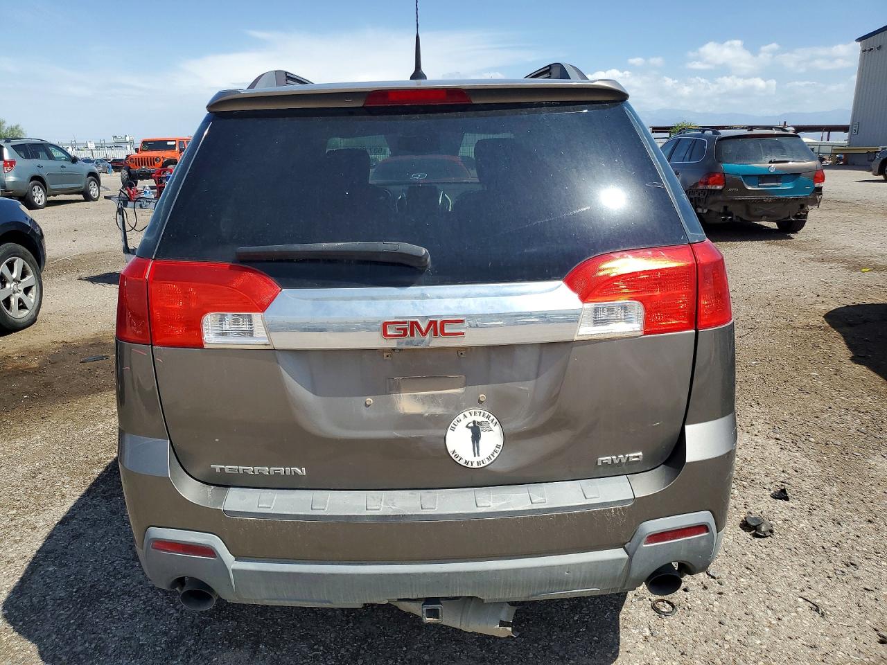 2011 Gmc Terrain Slt Gray vin: 2CTFLVE53B6355245
