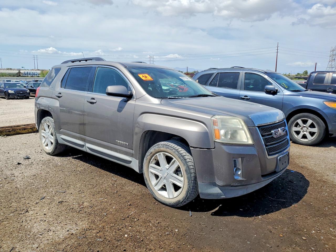 2011 Gmc Terrain Slt Gray vin: 2CTFLVE53B6355245