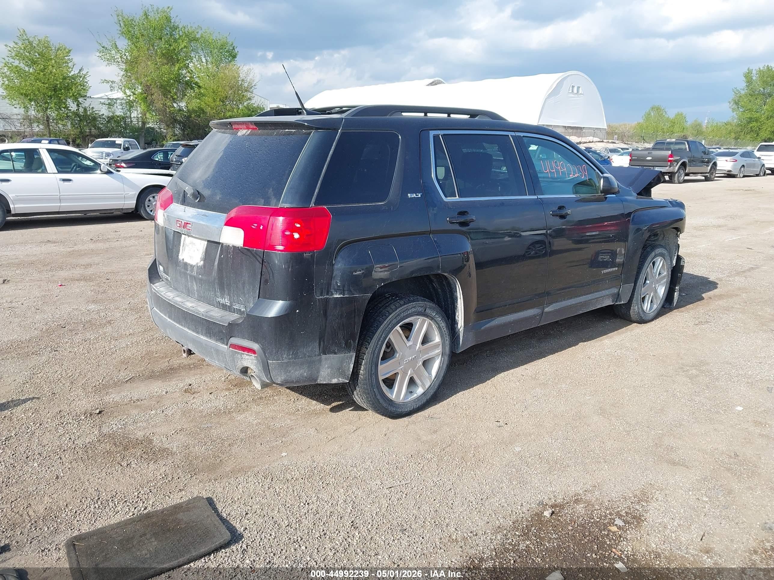 2011 Gmc Terrain Slt-1 Black vin: 2CTFLVE56B6343834