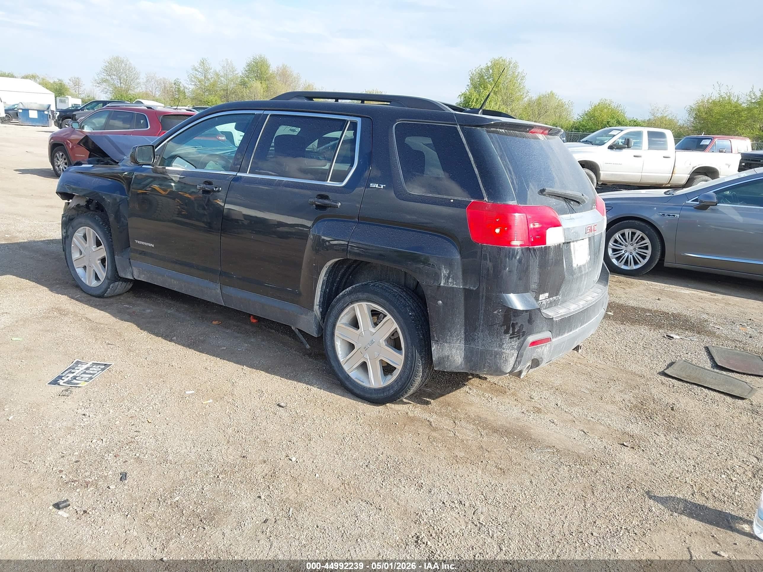 2011 Gmc Terrain Slt-1 Black vin: 2CTFLVE56B6343834