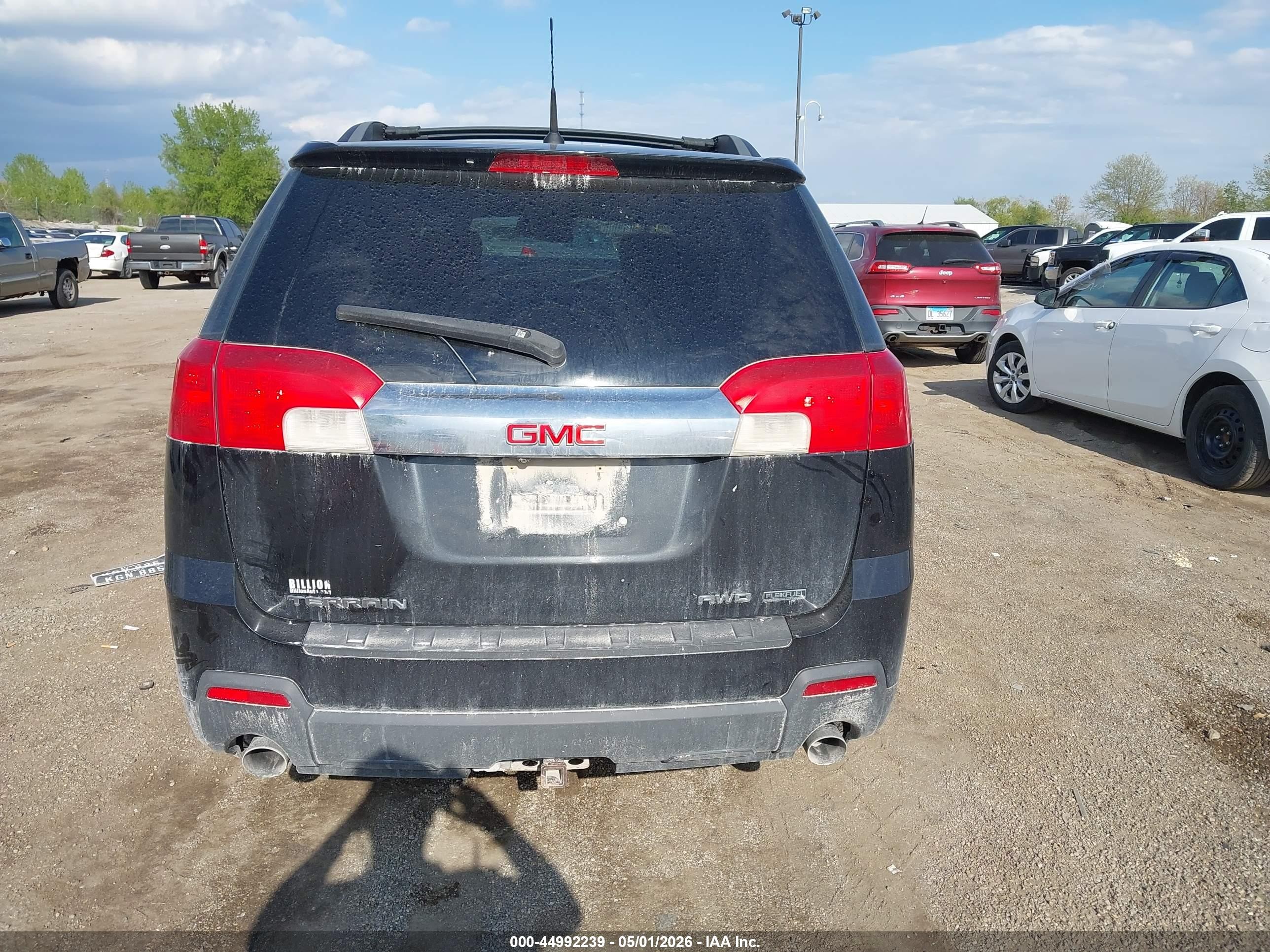 2011 Gmc Terrain Slt-1 Black vin: 2CTFLVE56B6343834
