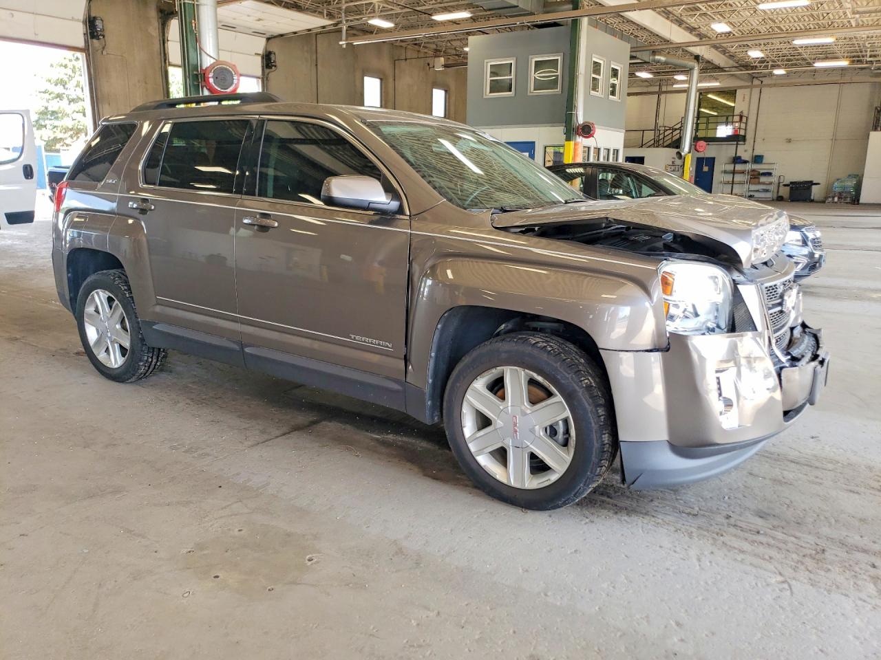 2011 Gmc Terrain Slt Gray vin: 2CTFLVE56B6375991