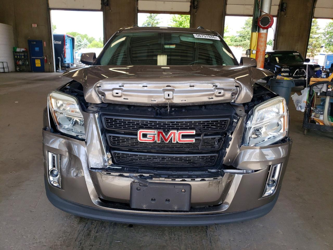 2011 Gmc Terrain Slt Gray vin: 2CTFLVE56B6375991