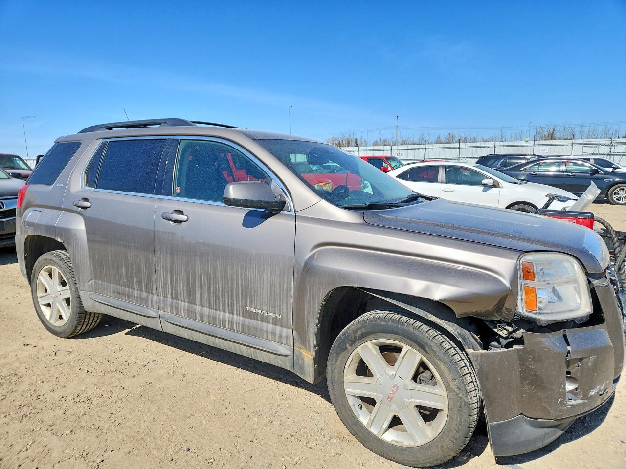2011 Gmc Terrain Slt Brown vin: 2CTFLVE57B6209575