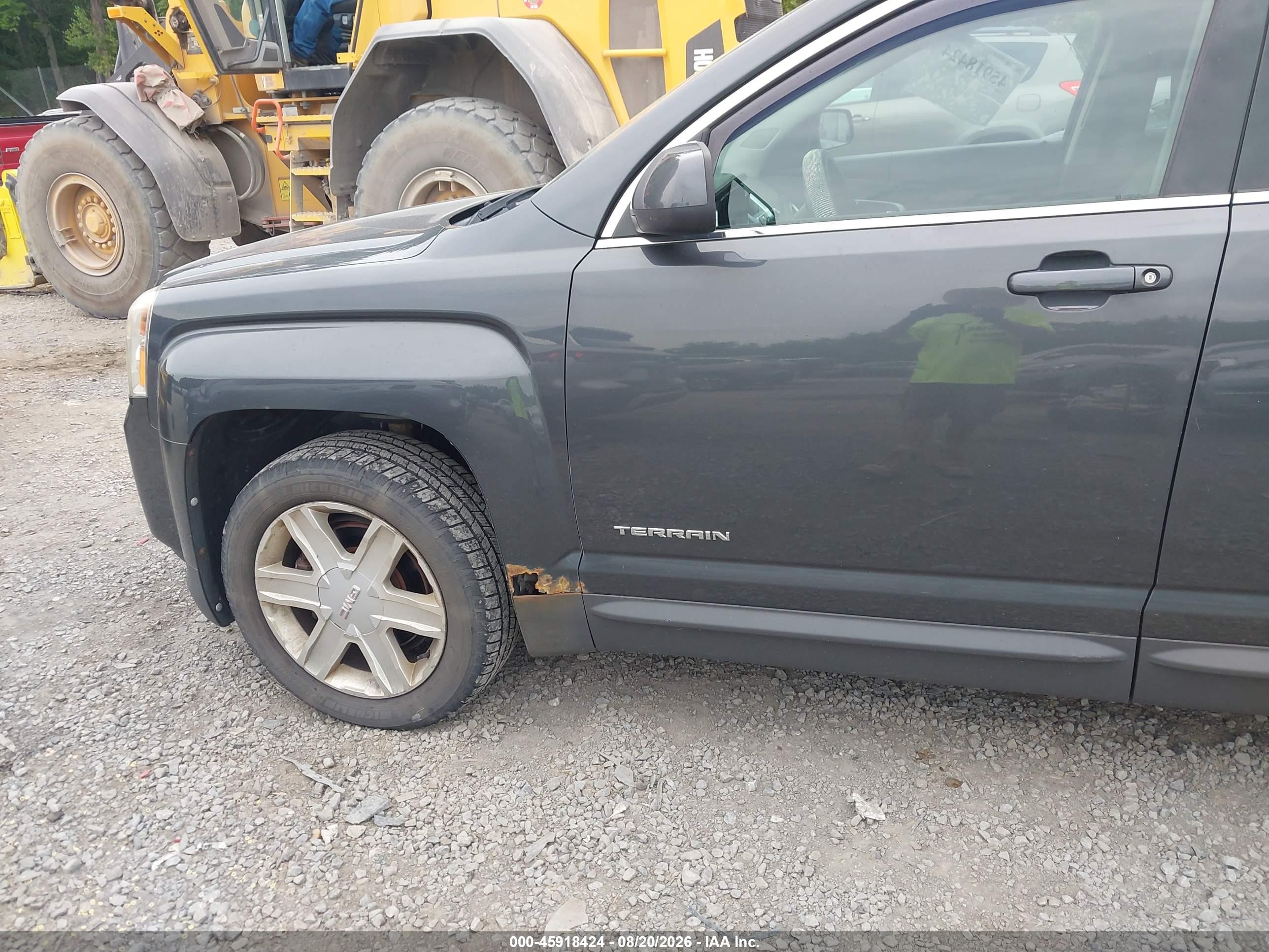 2011 Gmc Terrain Slt-1 Blue vin: 2CTFLVE57B6234864