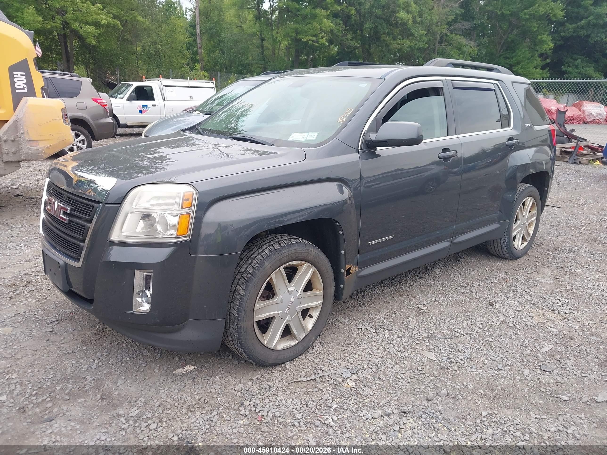 2011 Gmc Terrain Slt-1 Blue vin: 2CTFLVE57B6234864