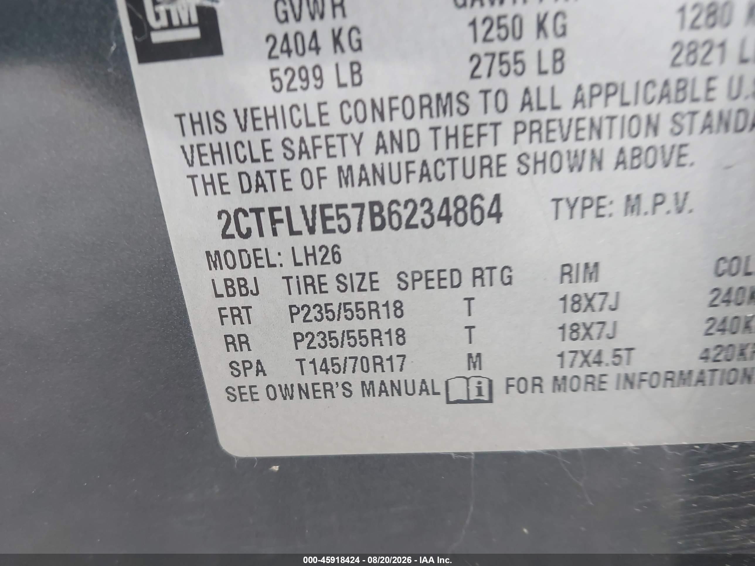 2011 Gmc Terrain Slt-1 Blue vin: 2CTFLVE57B6234864