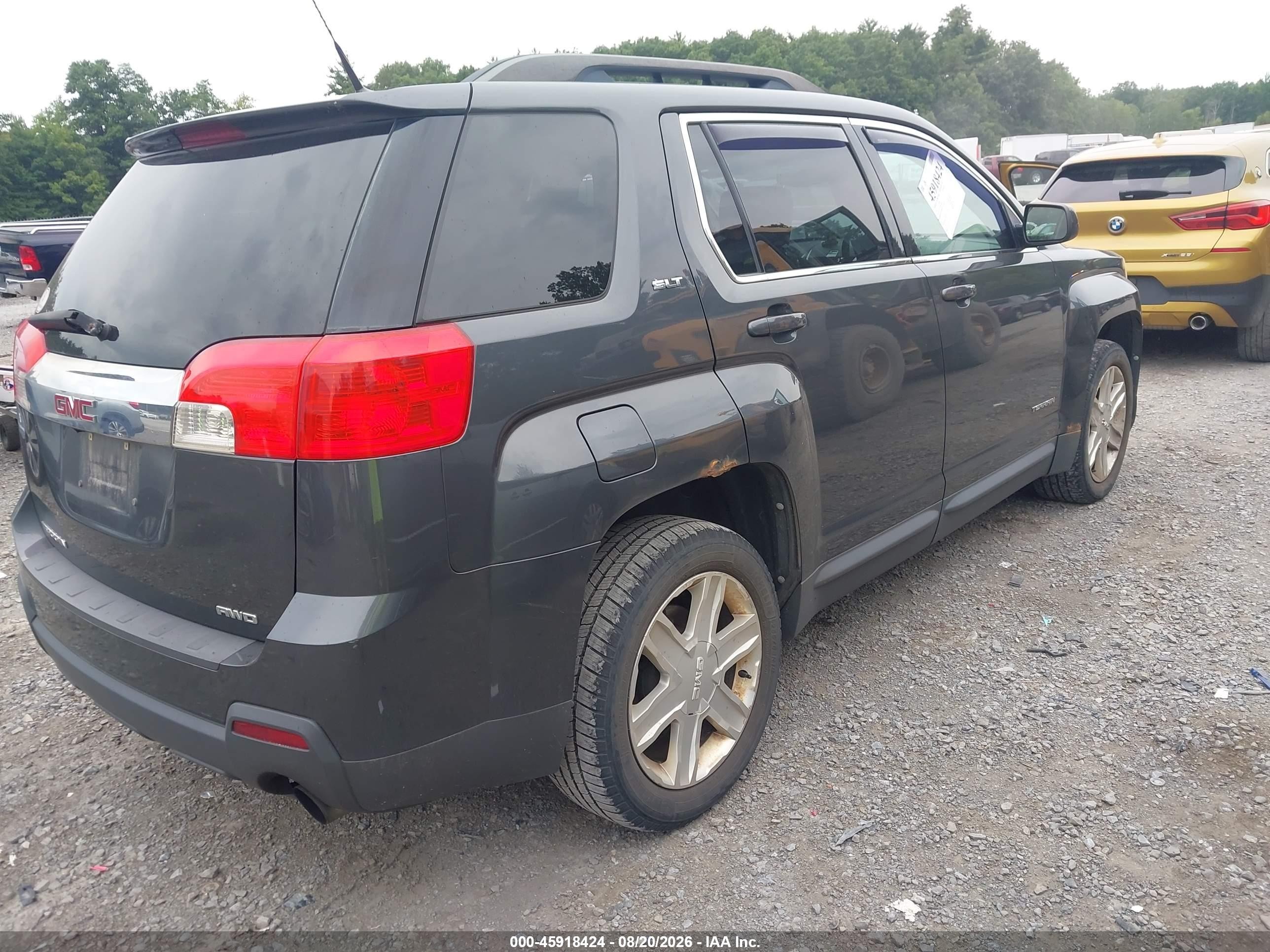 2011 Gmc Terrain Slt-1 Blue vin: 2CTFLVE57B6234864