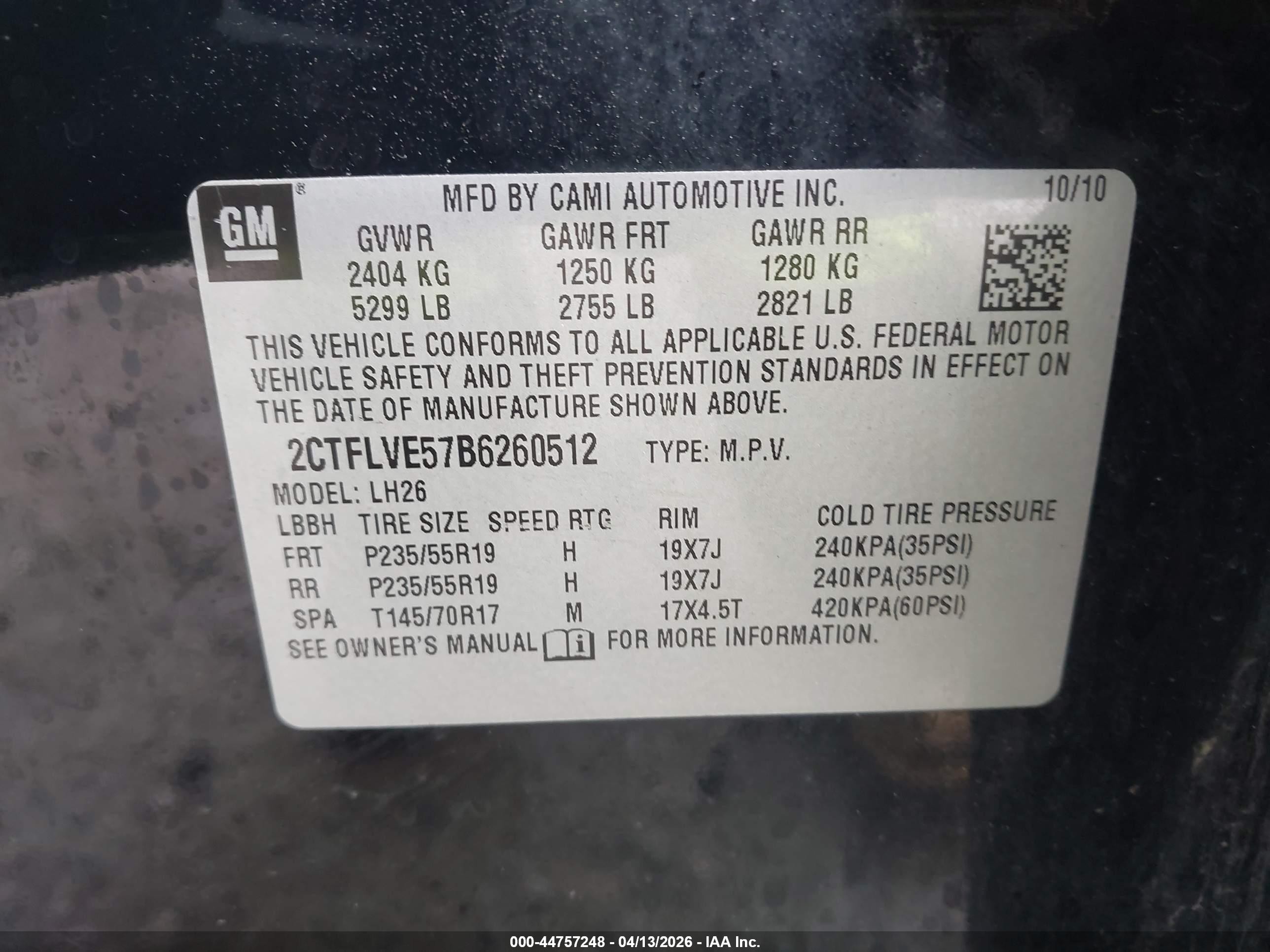 2011 Gmc Terrain Slt-1 Black vin: 2CTFLVE57B6260512