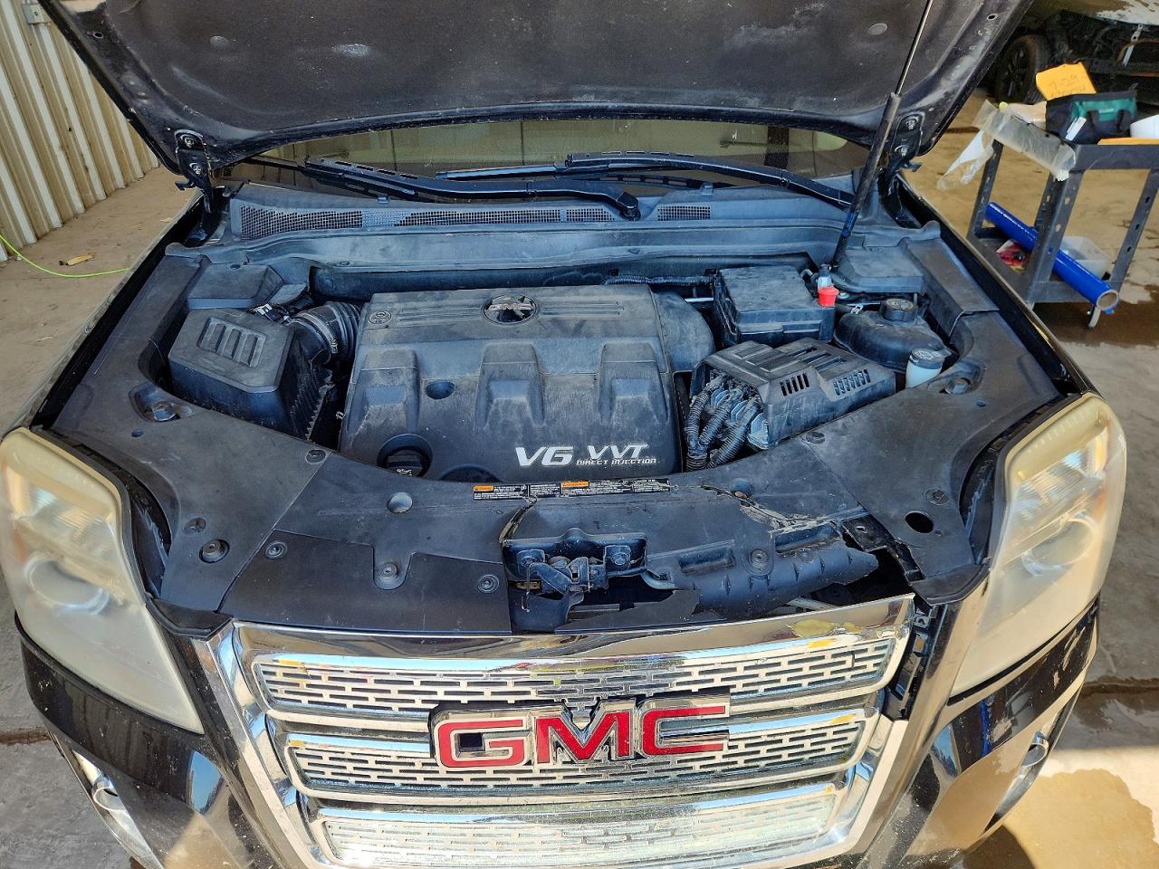 2011 Gmc Terrain Slt Черный vin: 2CTFLVE57B6441271