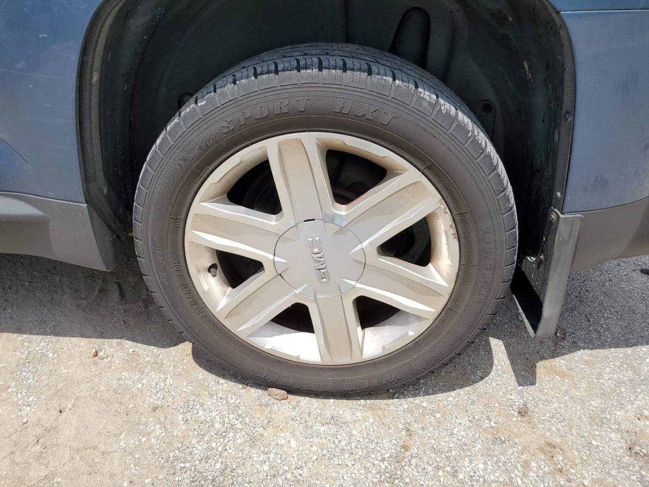 2011 Gmc Terrain Slt Blue vin: 2CTFLVE5XB6303465 Damage: Left Rear Wheel, Curb Rash, 4 To 5 Inches