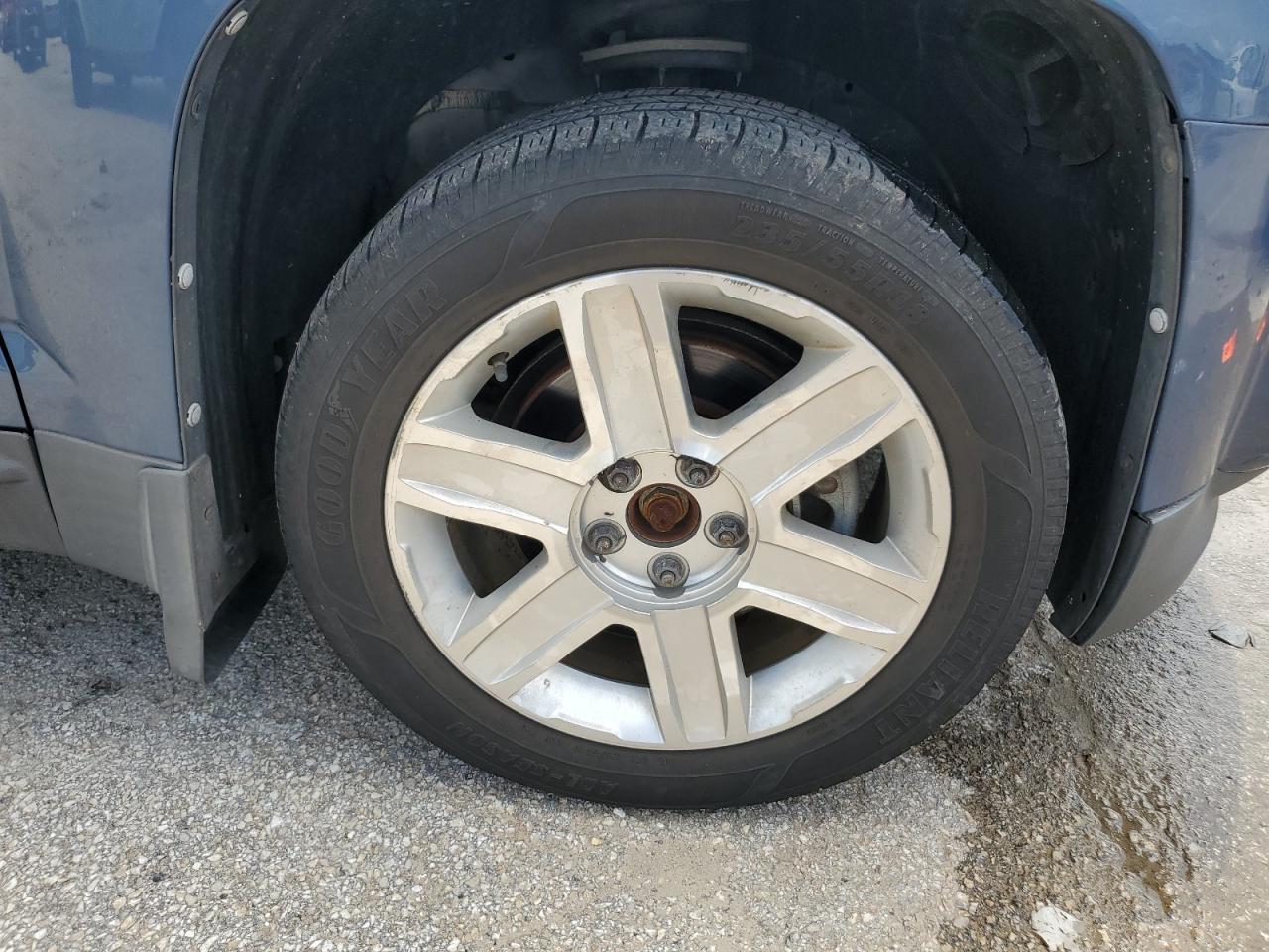 2011 Gmc Terrain Slt Blue vin: 2CTFLVE5XB6303465 Damage: Right Front Wheel, Curb Rash, 6 To 7 Inches
