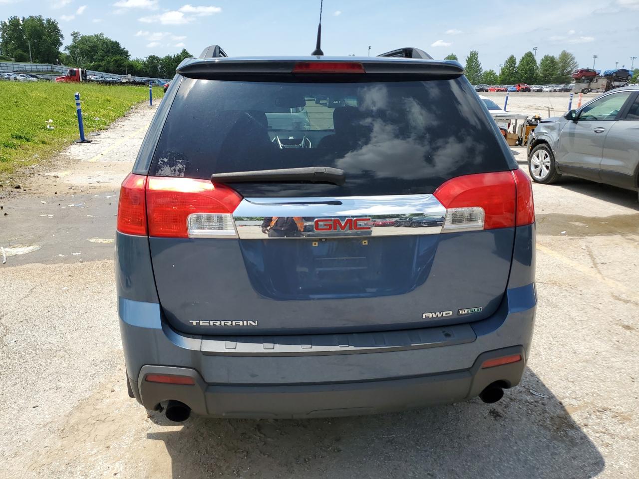 2011 Gmc Terrain Slt Blue vin: 2CTFLVE5XB6303465 Damage: Lift Gate, Chipped, 2